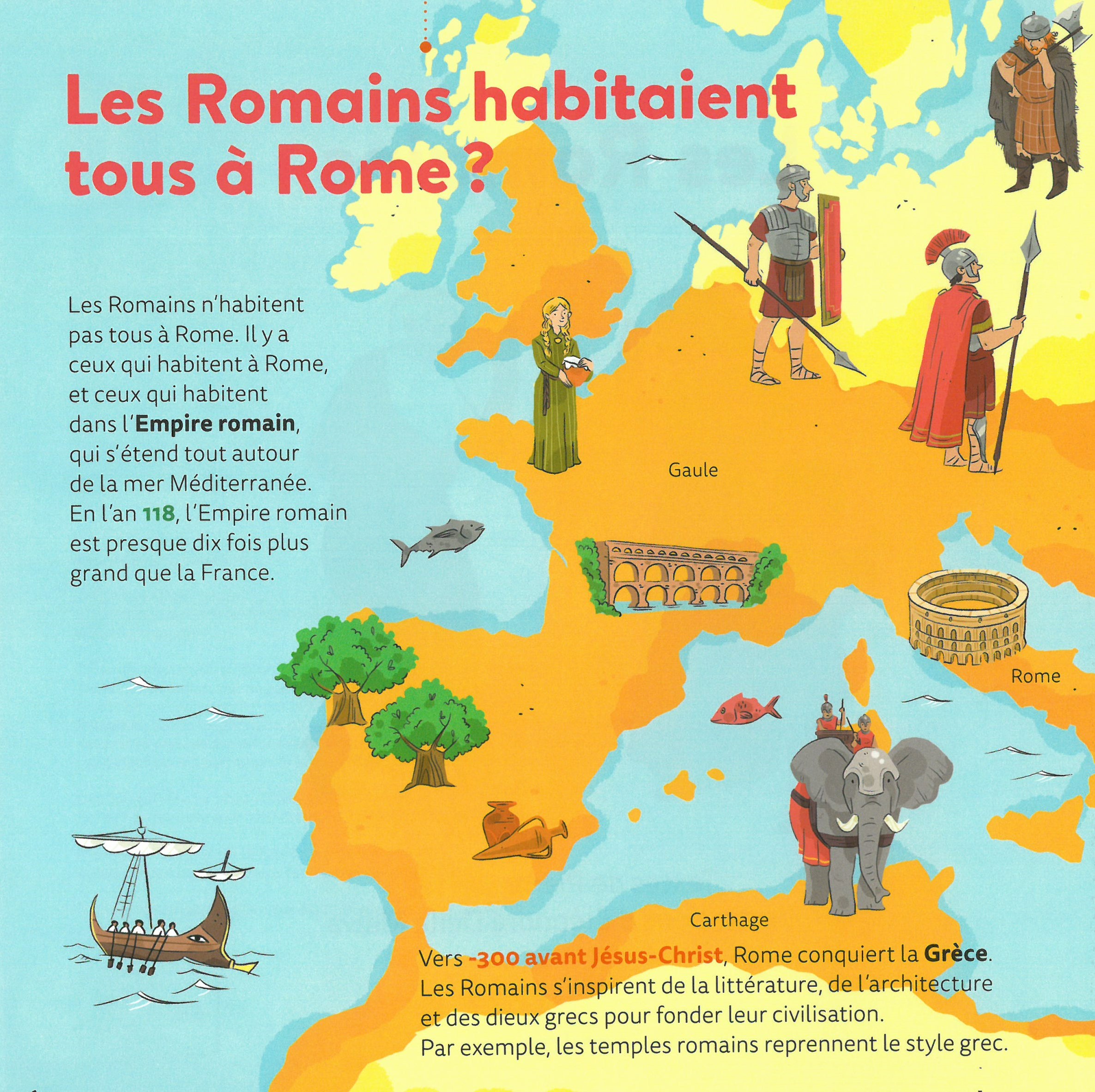 LES ROMAINS