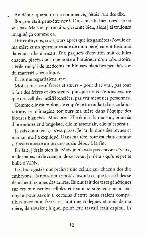 GENESIS ALPHA : LA MORT N