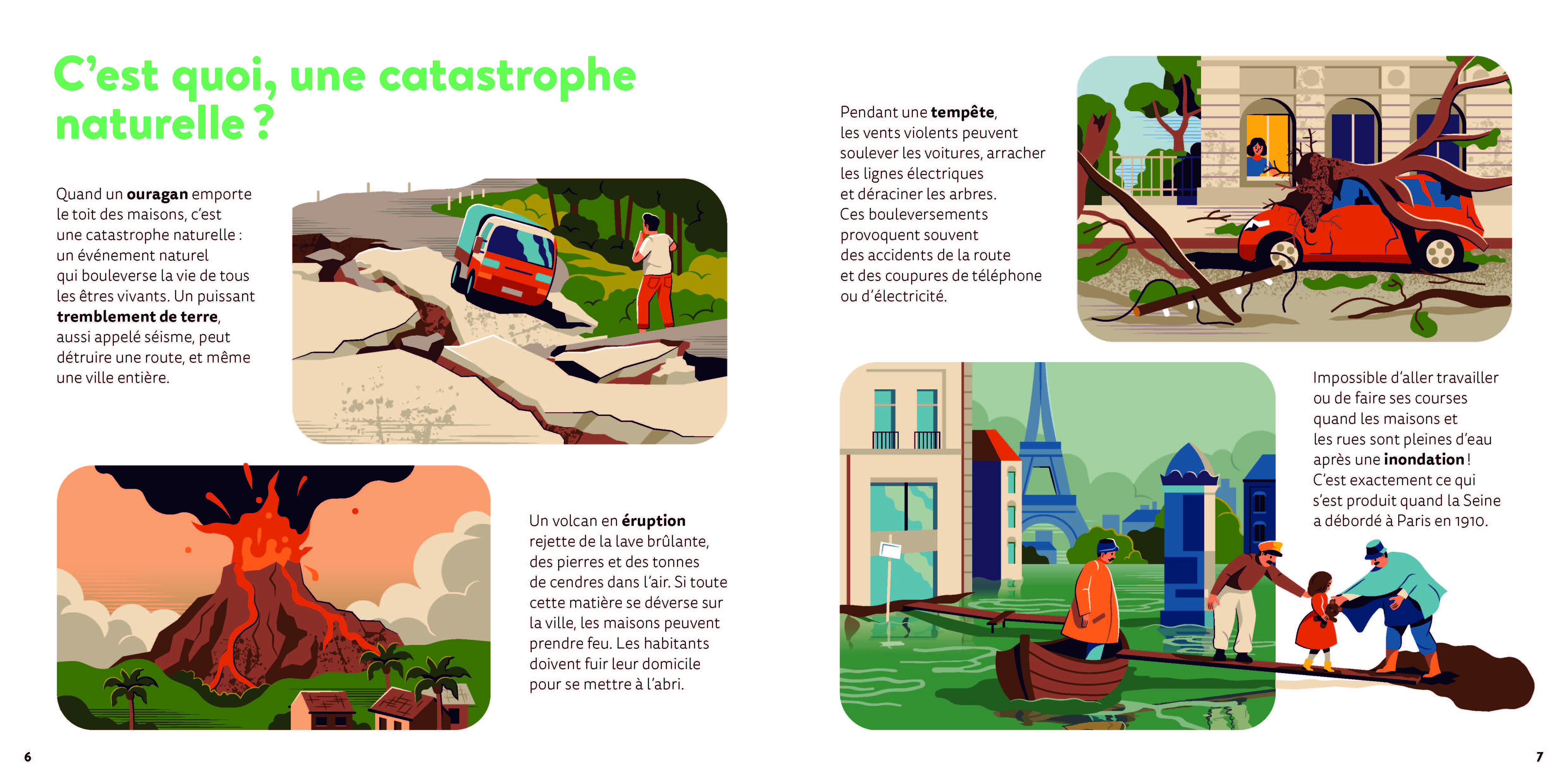 LES CATASTROPHES NATURELLES