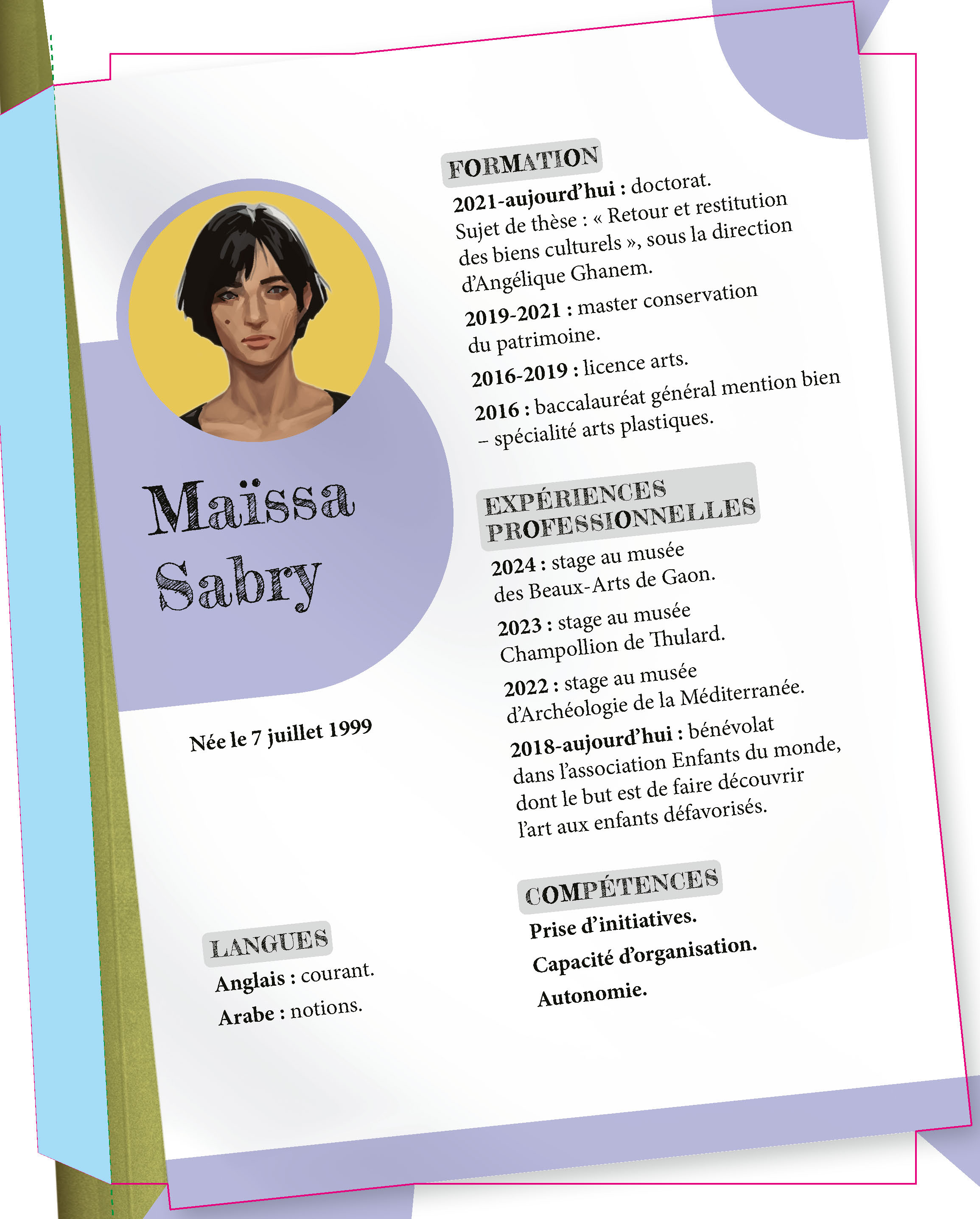 MEURTRE AU MUSEE : MON DOSSIER D