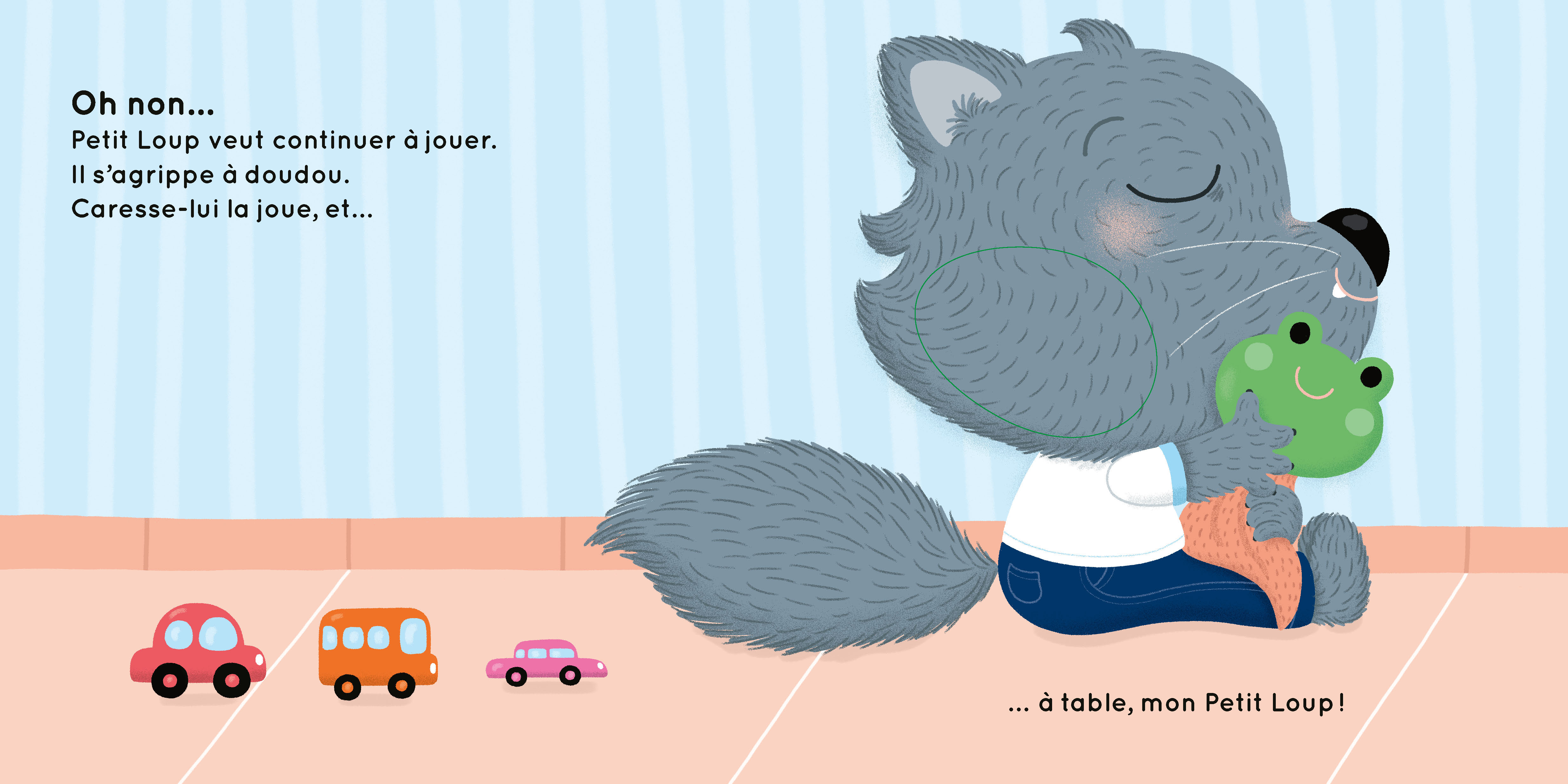 A TABLE, MON PETIT LOUP !