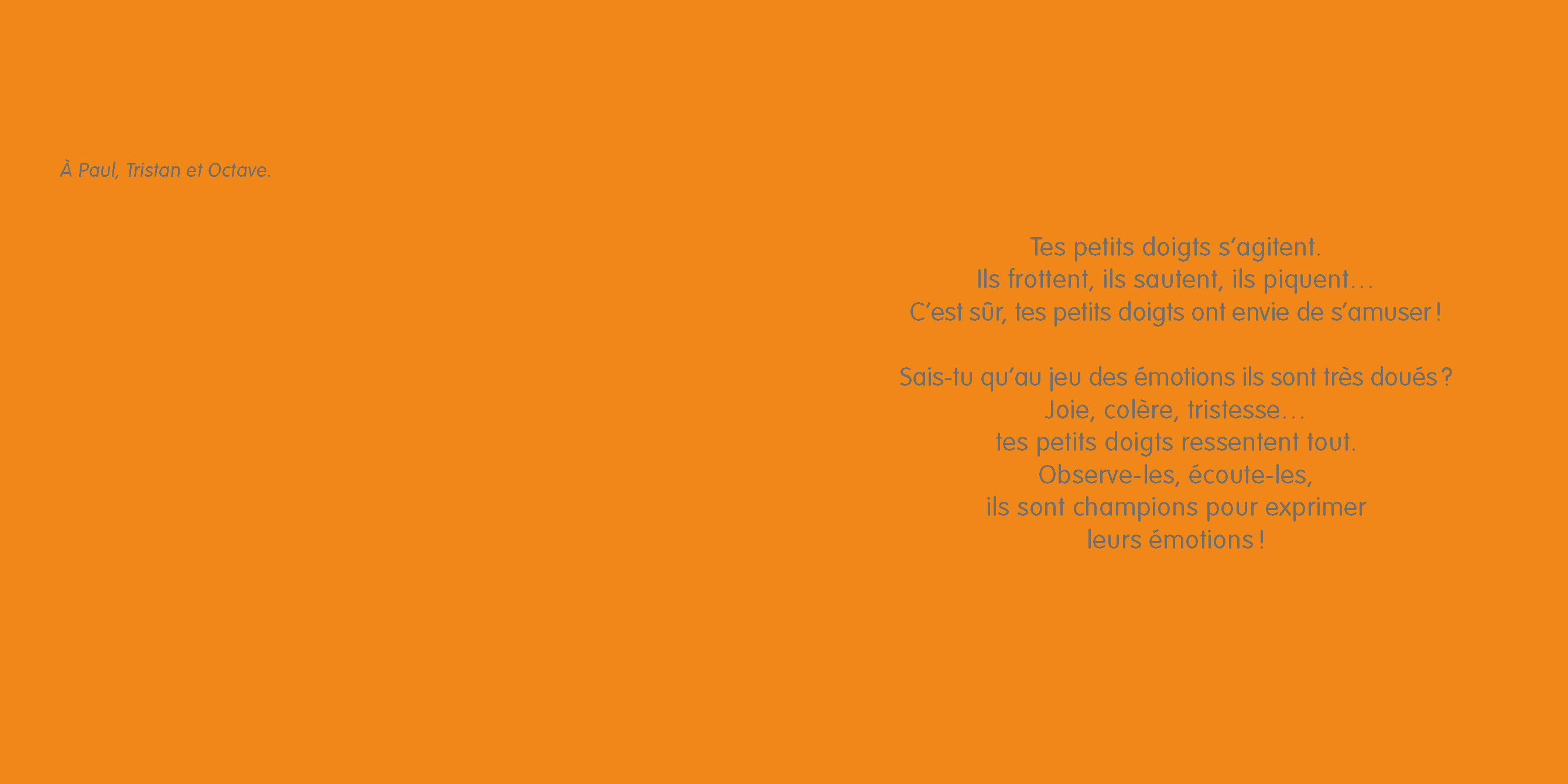 LES EMOTIONS AU BOUT DES PETITS DOIGTS