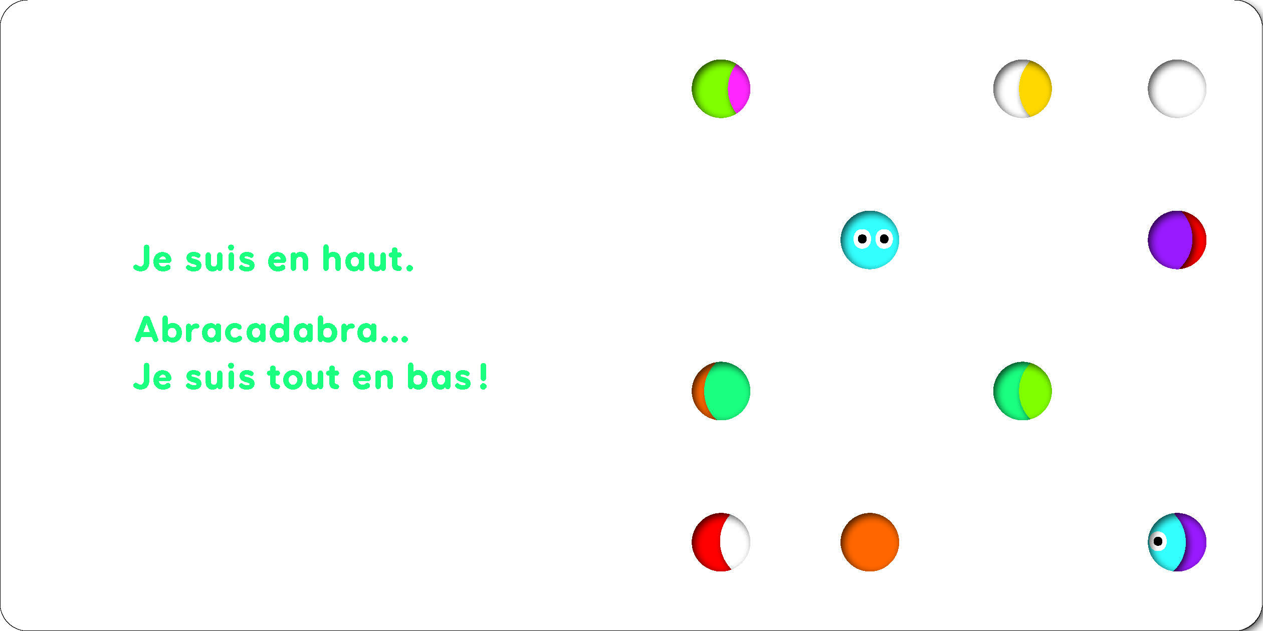 LE LIVRE MAGIQUE ! JE SUIS ICI ! JE SUIS LA !