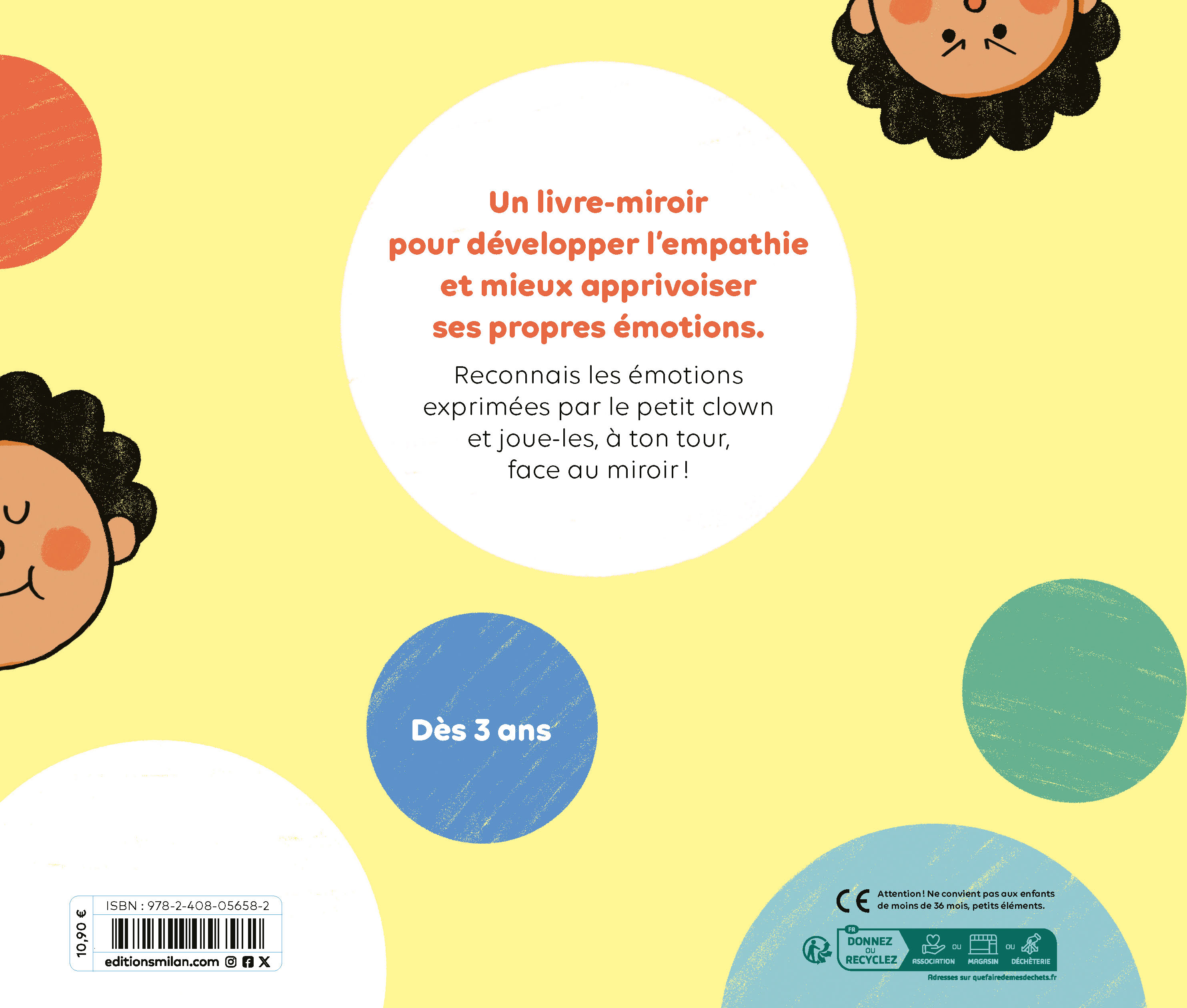 FAIS LE CLOWN ! - UN LIVRE-MIROIR POUR EXPRIMER SES EMOTIONS