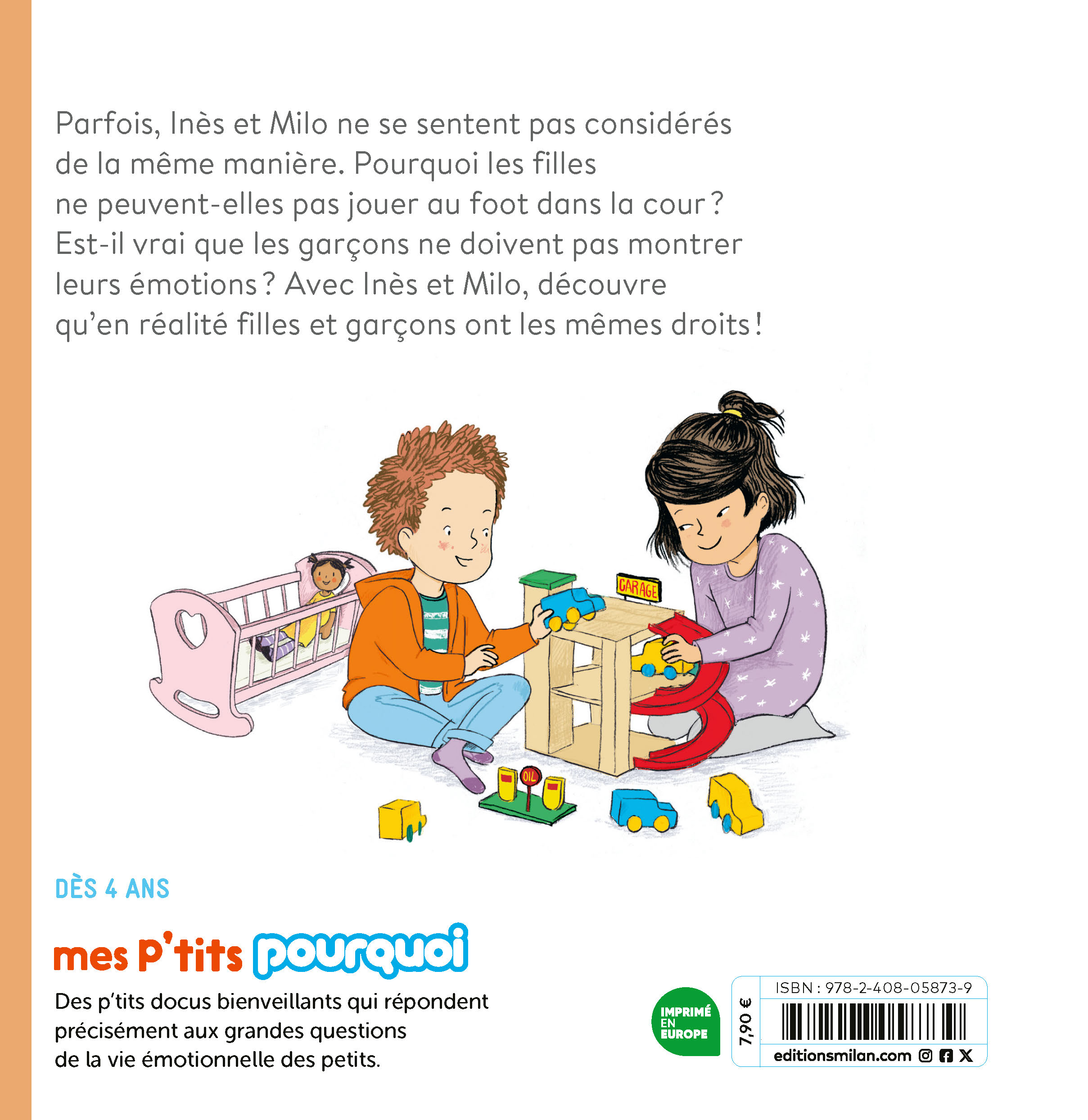 FILLES, GARCONS, TOUS EGAUX !
