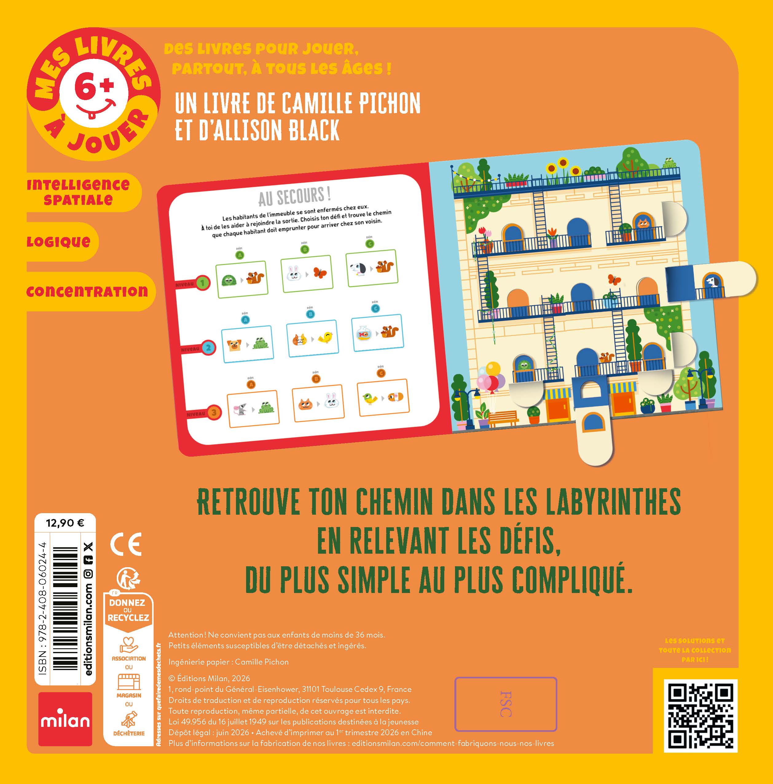 LABYRINTHES FOUS - IRAS-TU AU BOUT DES 45 CHEMINS ?