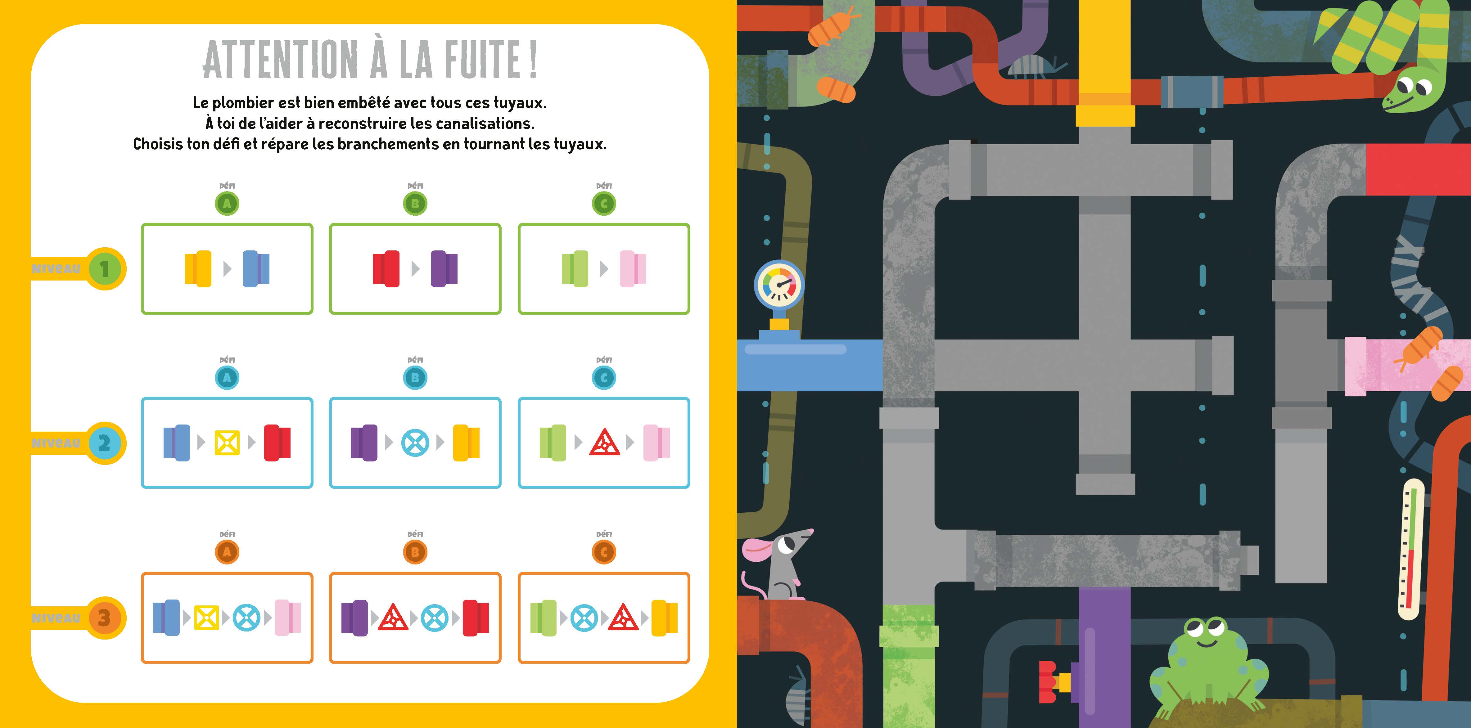 LABYRINTHES FOUS - IRAS-TU AU BOUT DES 45 CHEMINS ?