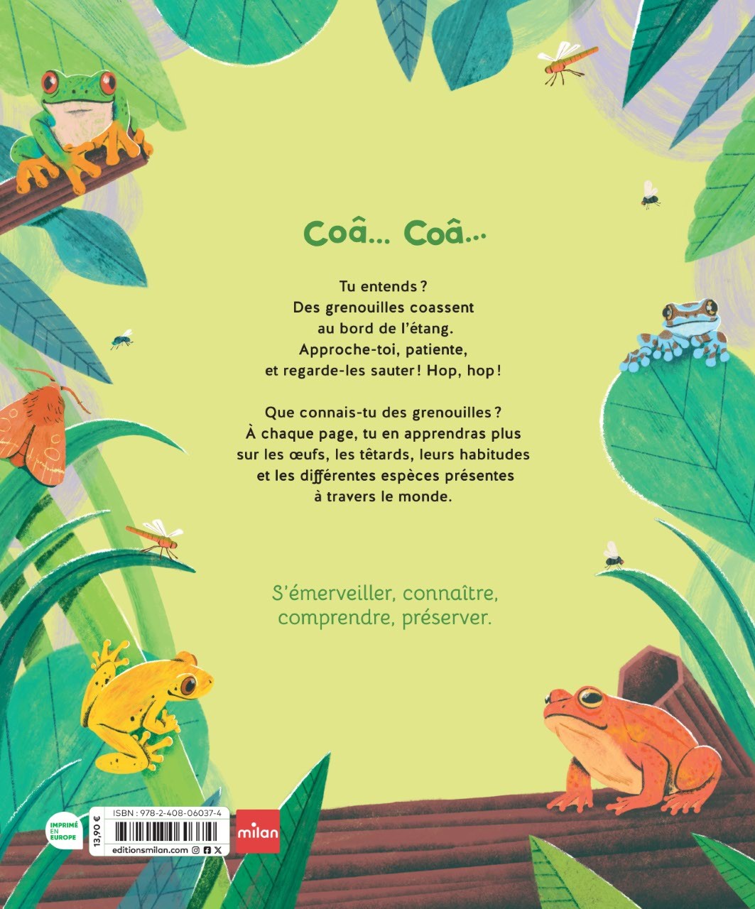REGARDE-MOI GRANDIR : LA GRENOUILLE