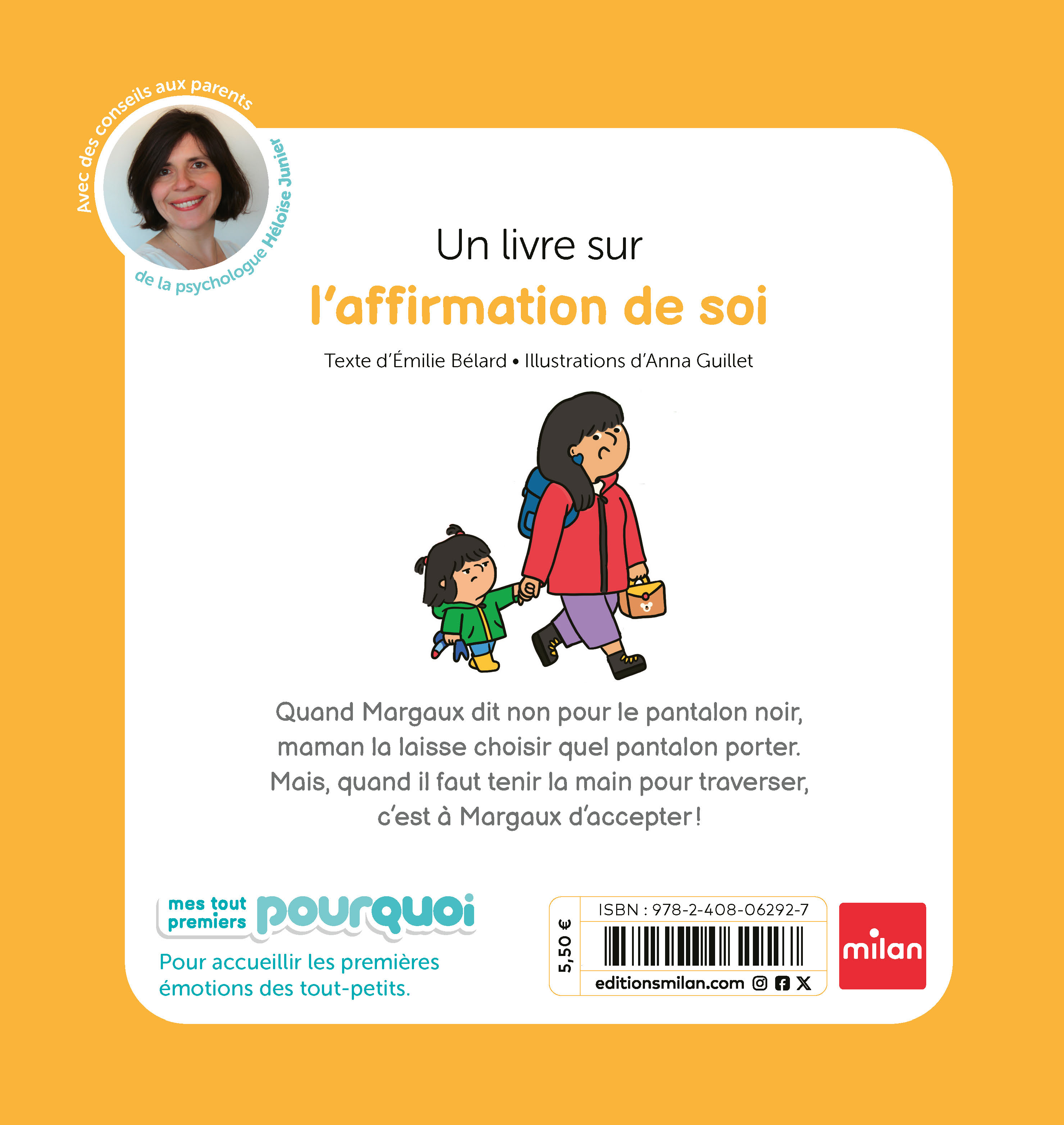 MARGAUX DIT NON - MES TOUT PREMIERS POURQUOI -