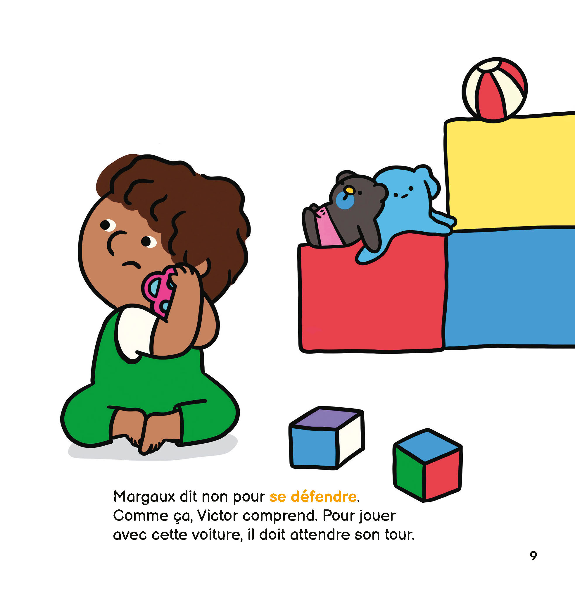 MARGAUX DIT NON - MES TOUT PREMIERS POURQUOI -