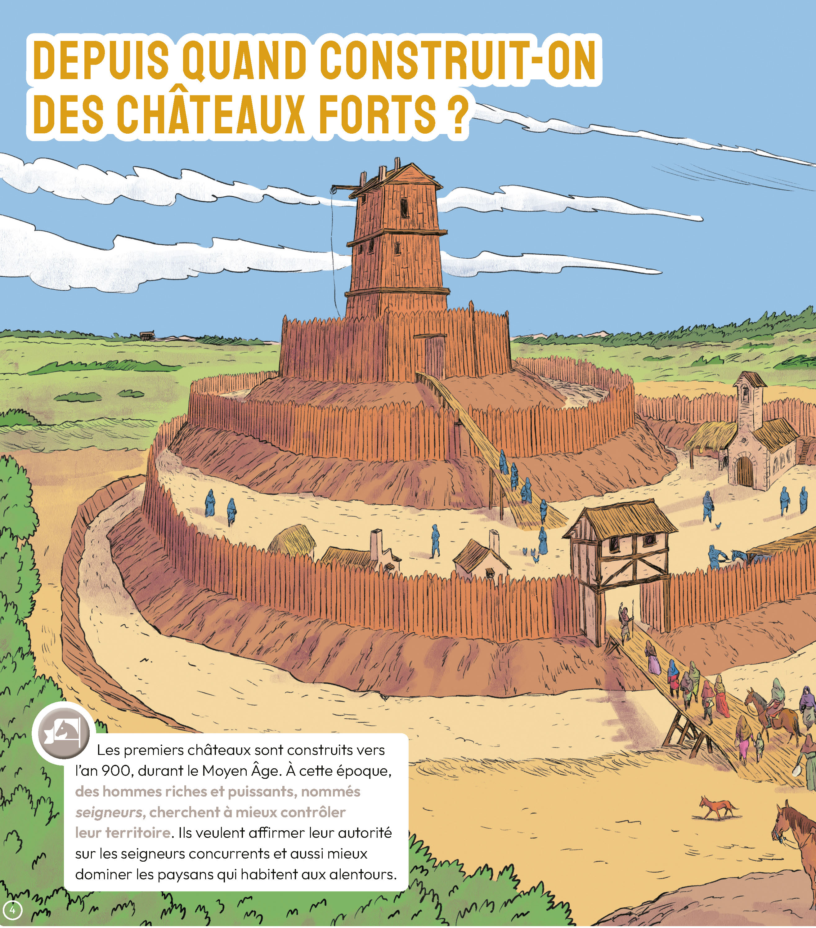 LES CHATEAUX FORTS