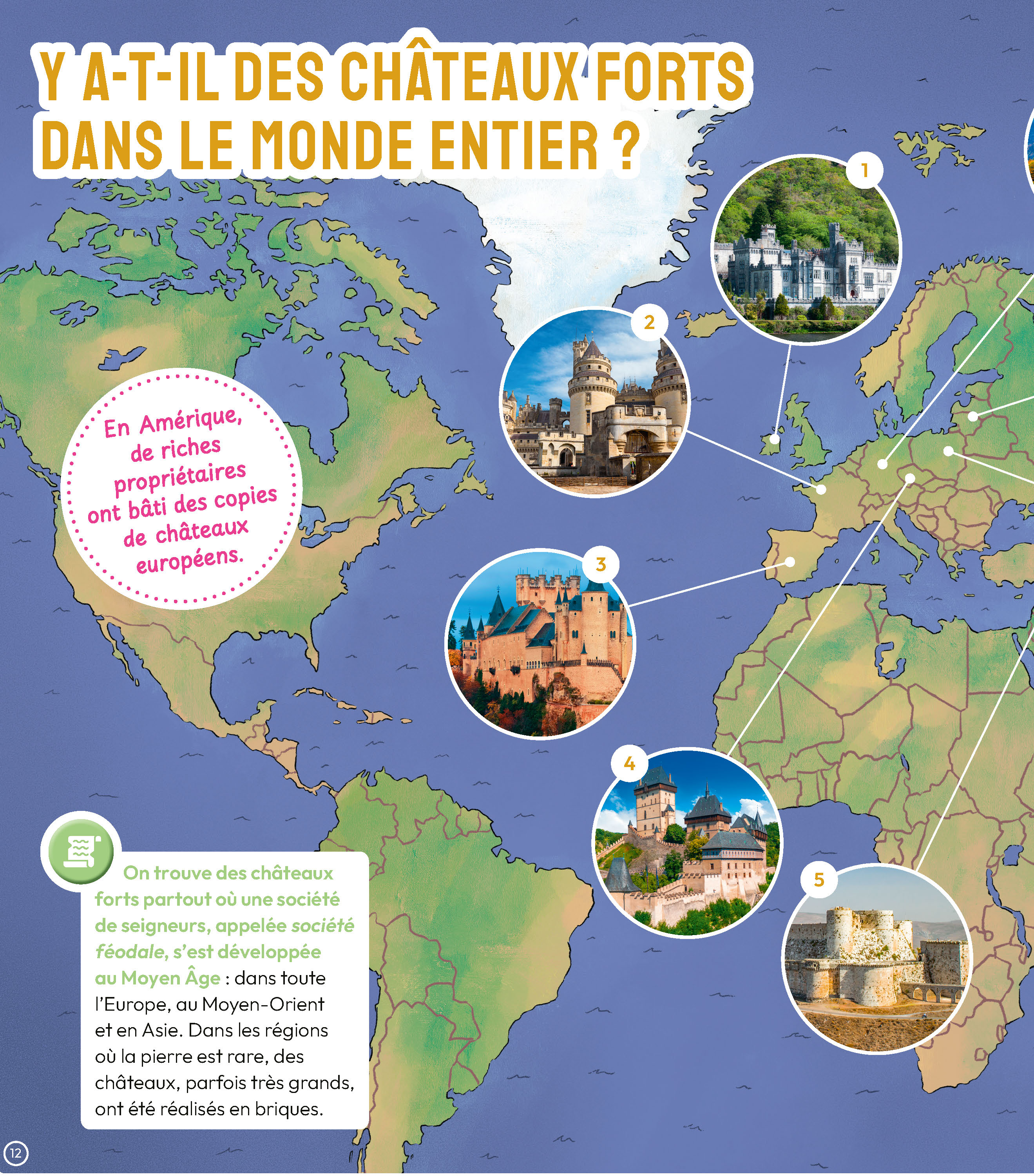 LES CHATEAUX FORTS