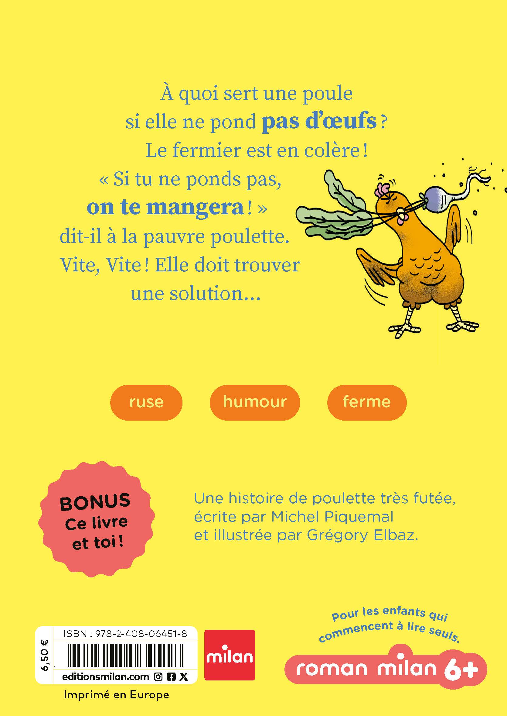 LA POULE QUI POND DES PATATES