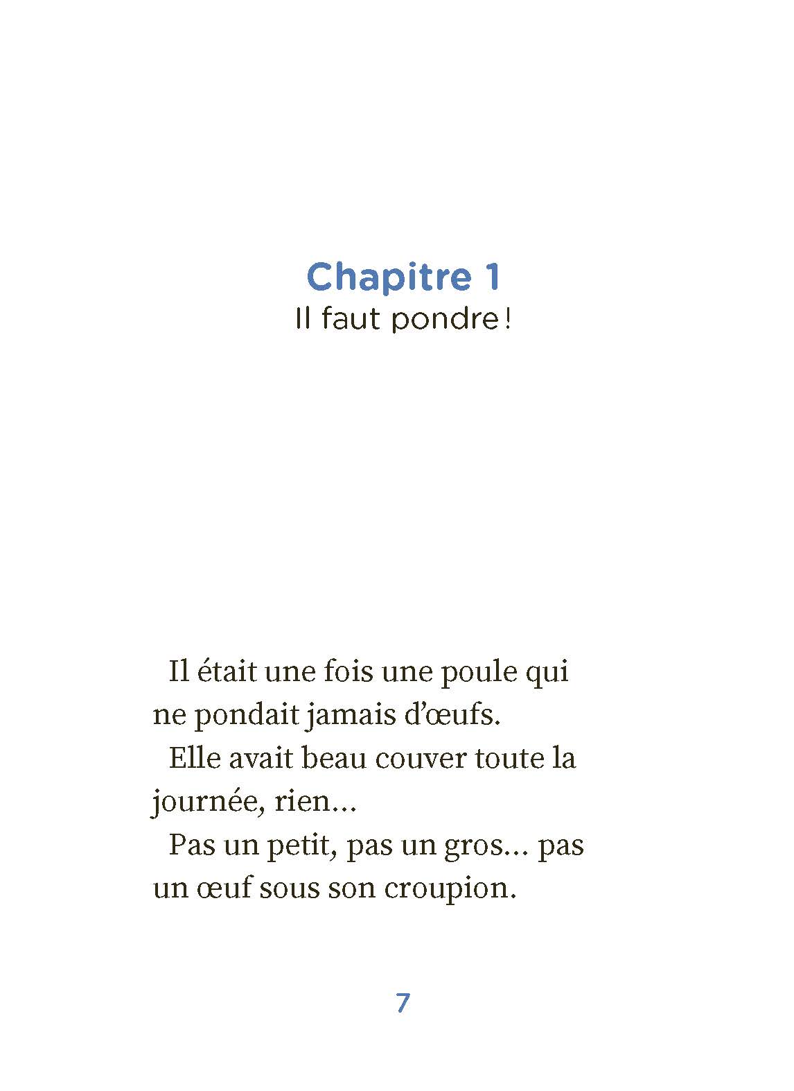 LA POULE QUI POND DES PATATES