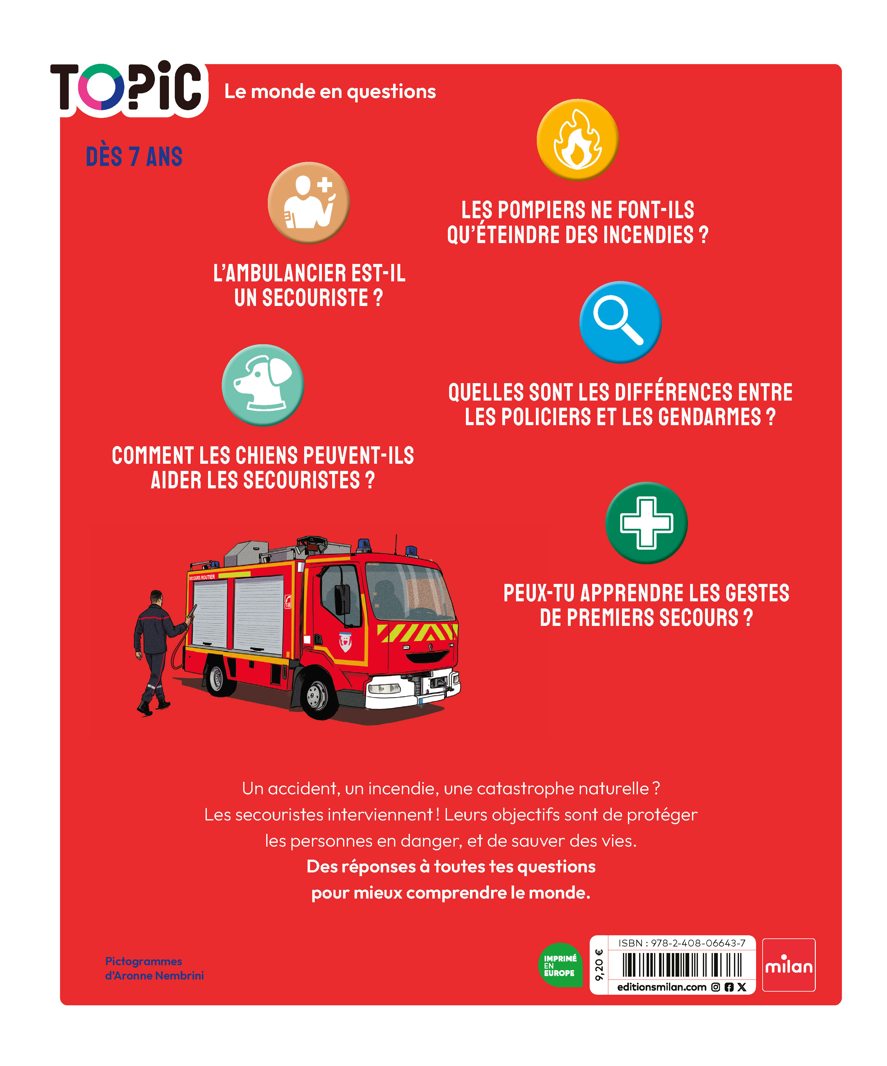 POMPIERS ET SECOURISTES EN QUESTIONS
