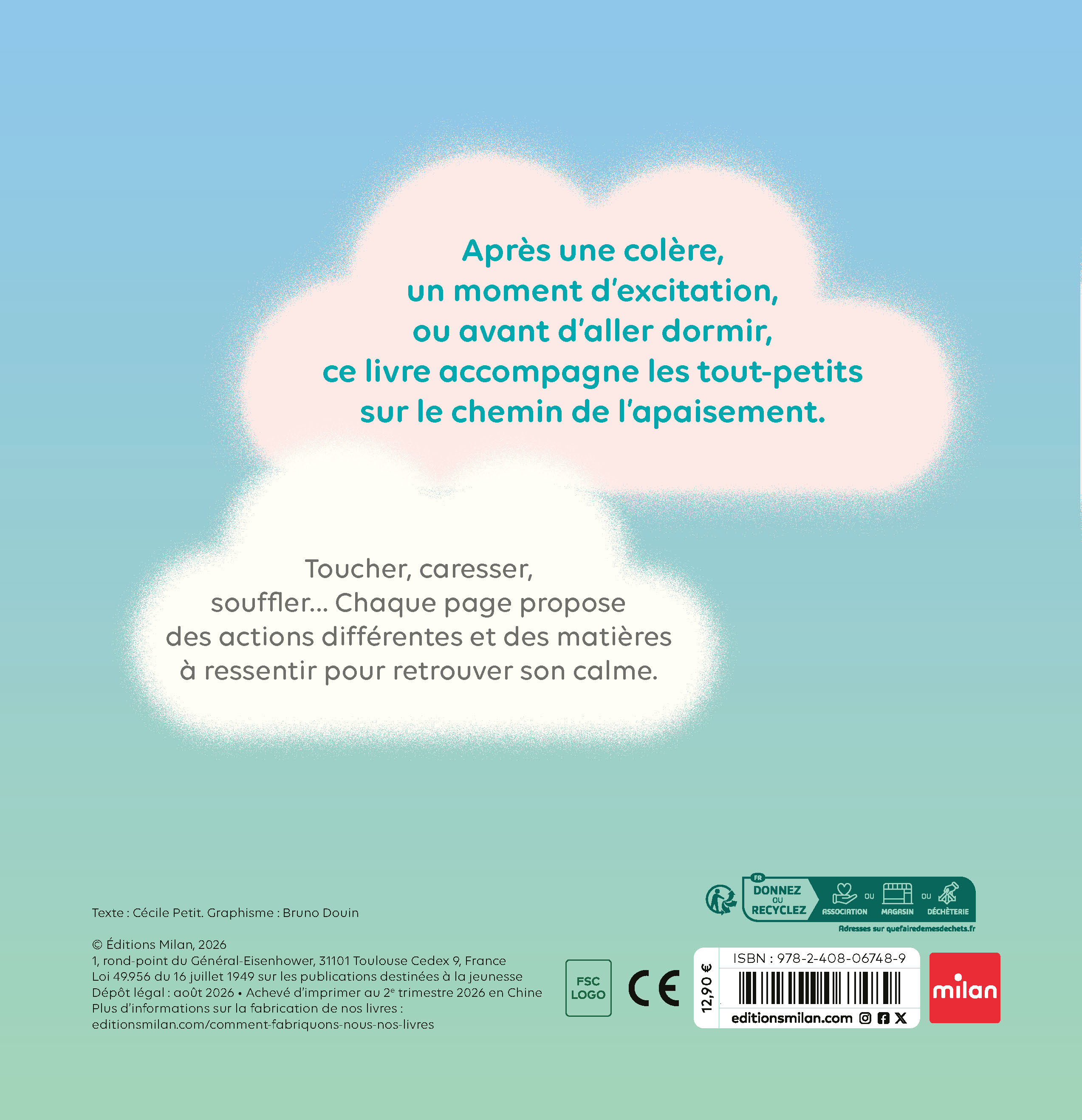 RETOUR AU CALME - UN LIVRE SENSORIEL POUR S