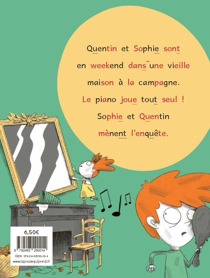 LES ENQUETES DE QUENTIN ET SOPHIE T8 (LE PIANO HANTE)