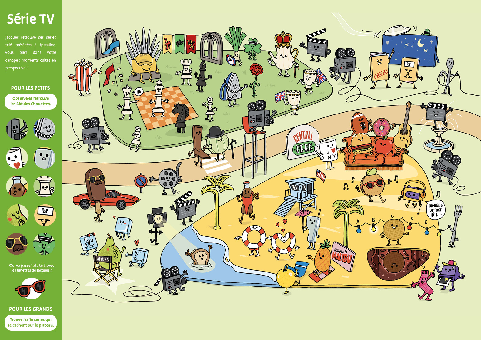 CHERCHE & TROUVE : LES BIDULES CHOUETTES FONT LEUR CINEMA