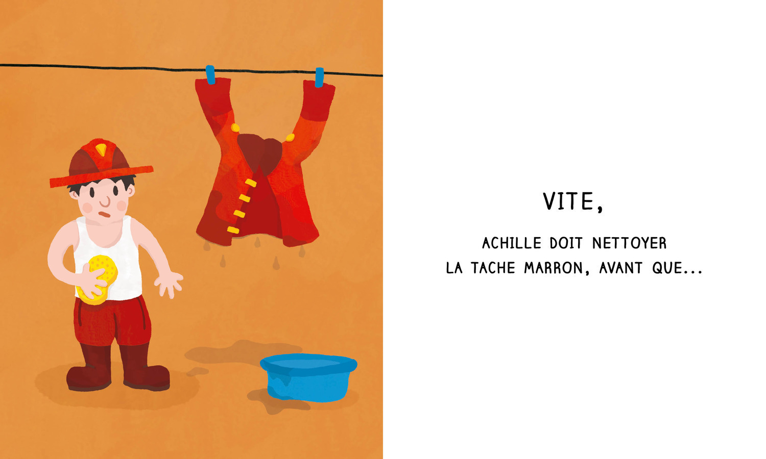 LA DROLE DE JOURNEE DE... ACHILLE LE POMPIER