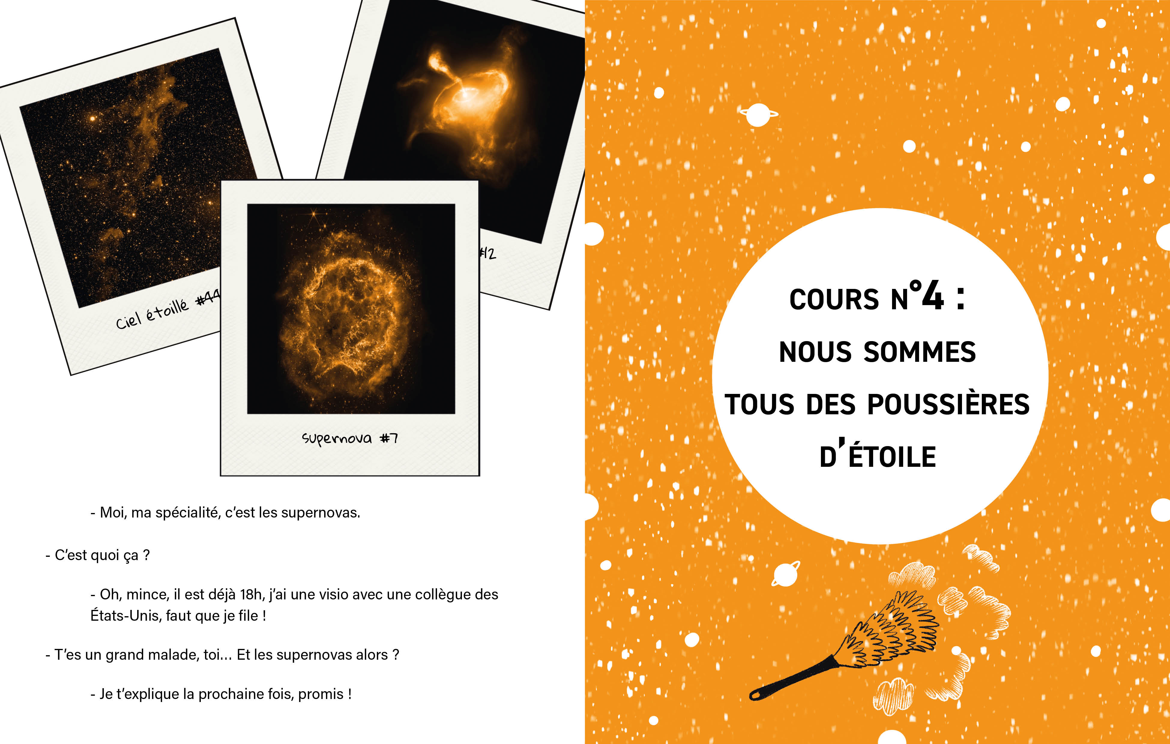LES PIZZAS, LES SUPERNOVAS ET MOI !