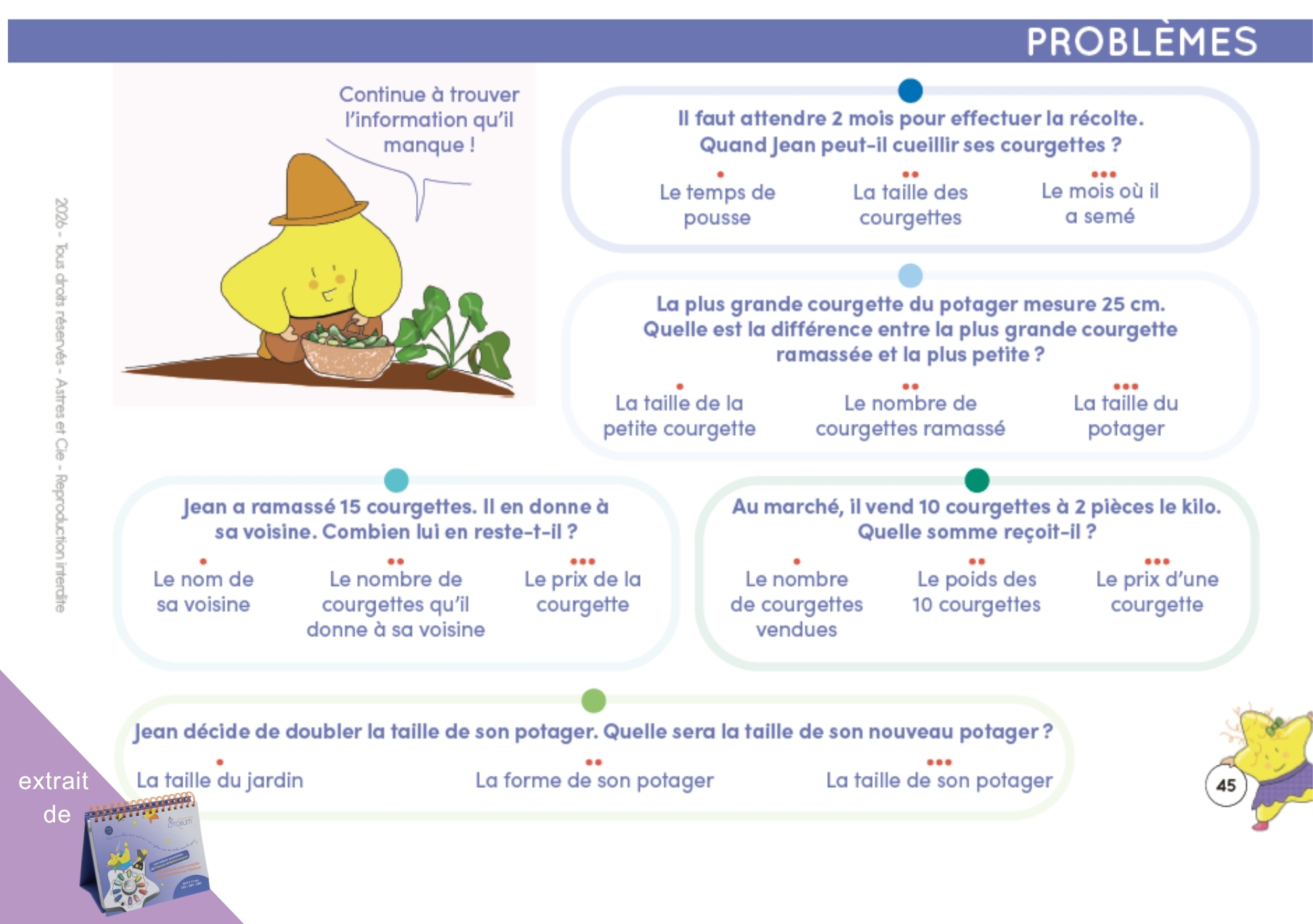 CHEVALET LES NOTIONS ESSENTIELLES CE2/CM1/CM2