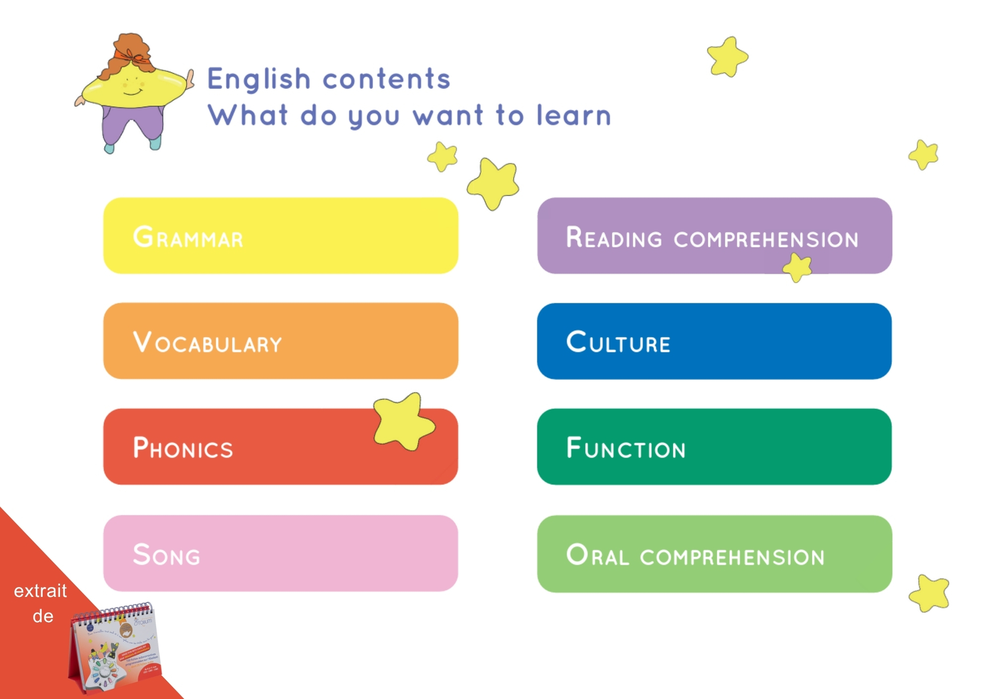 CHEVALET HAVE FUN WITH ENGLISH