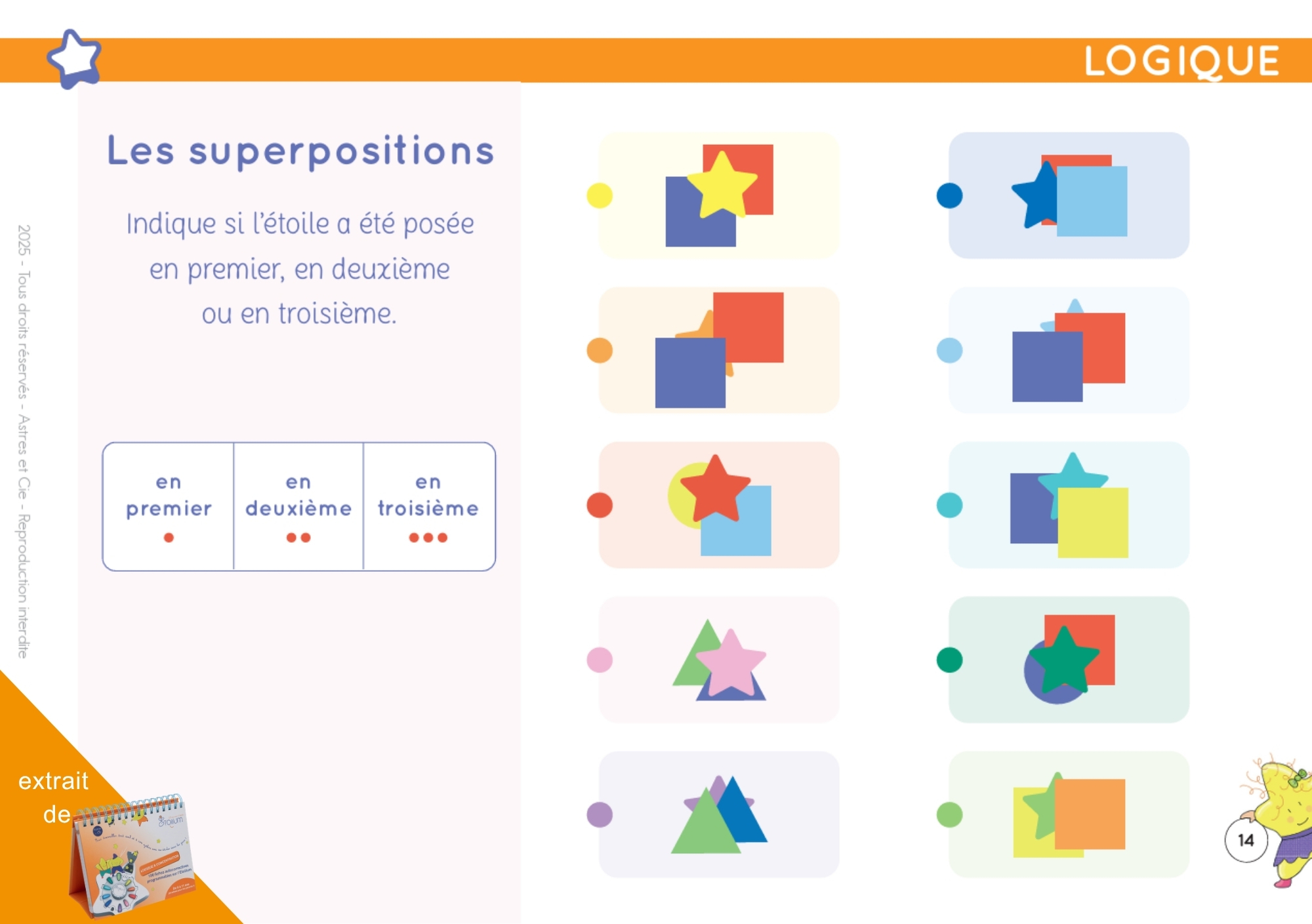 CHEVALET LOGIQUE ET CONCENTRATION