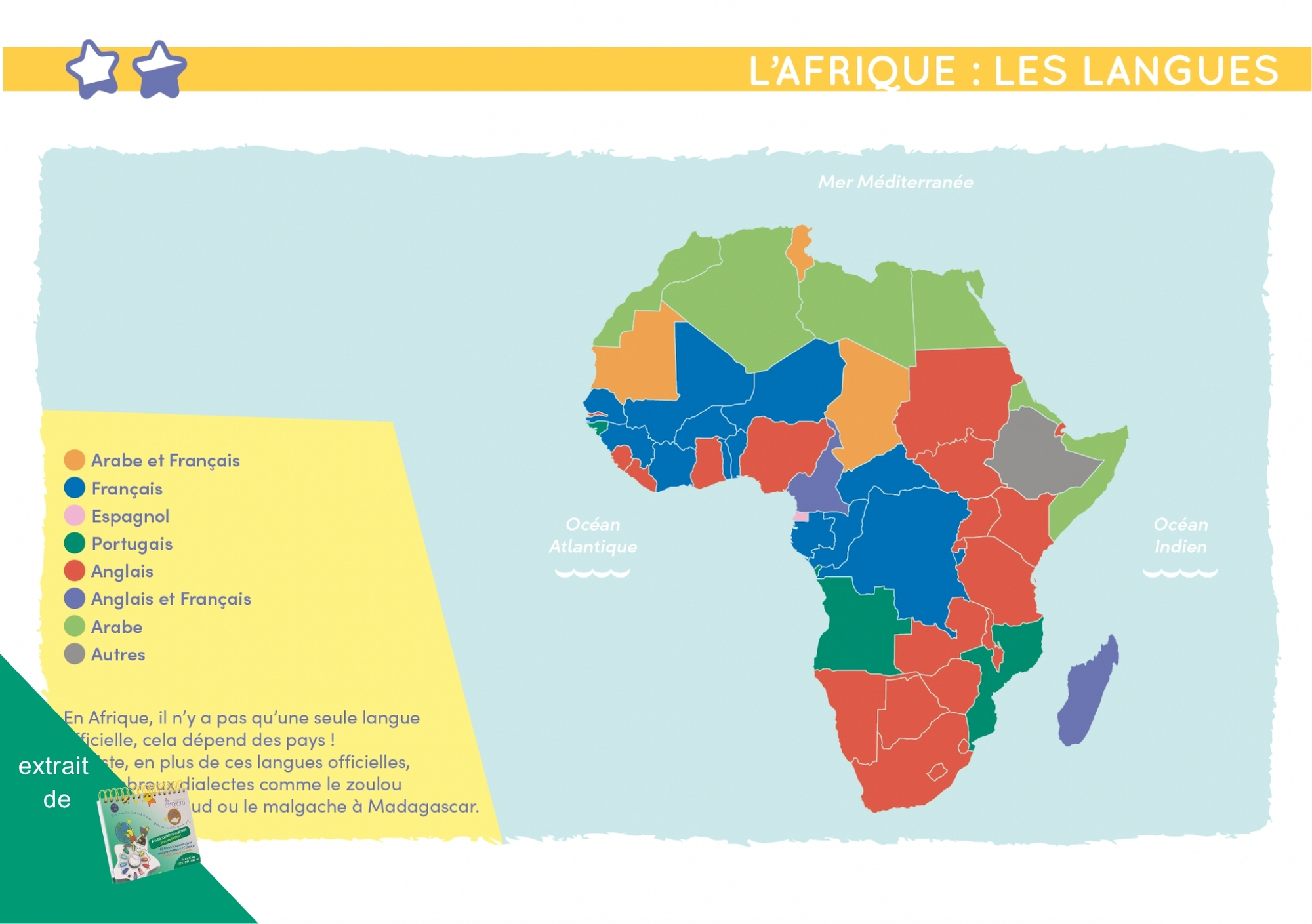 CARNET A LA DECOUVERTE DU MONDE