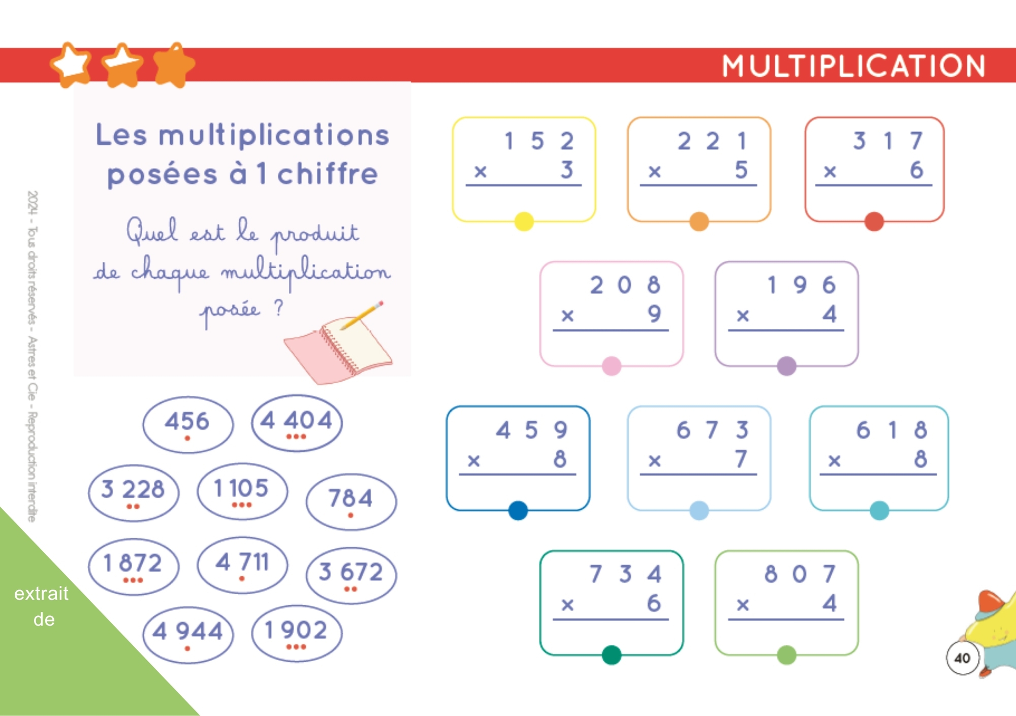 CHEVALET SAVOIR JONGLER EN CALCUL