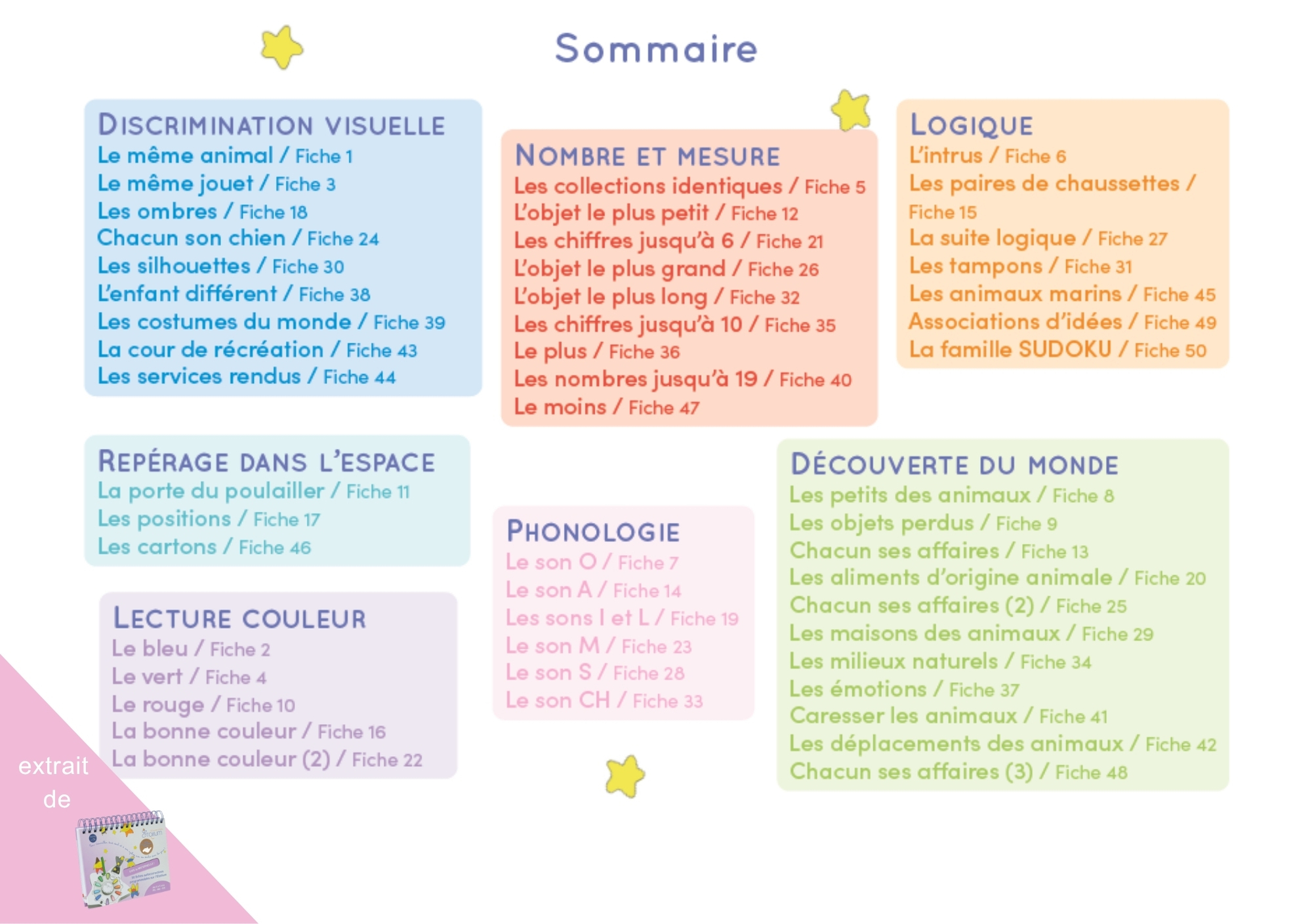 CARNET VIVE LA MATERNELLE