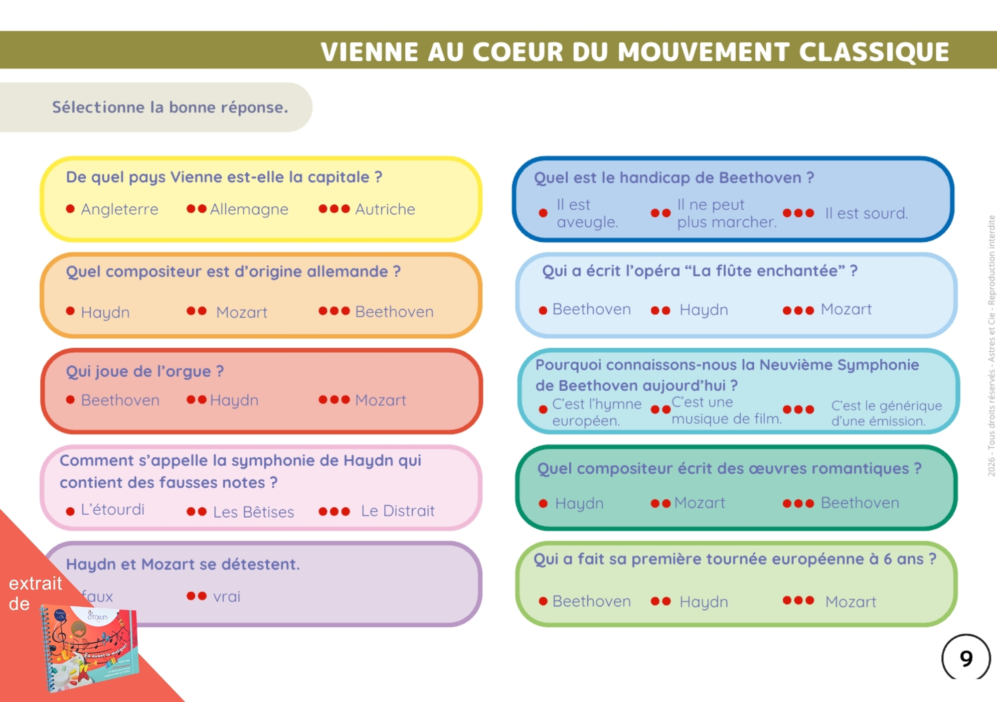 LIVRET EN AVANT LA MUSIQUE !
