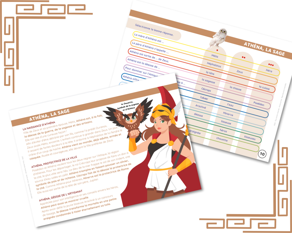 LIVRET FABULEUSE MYTHOLOGIE