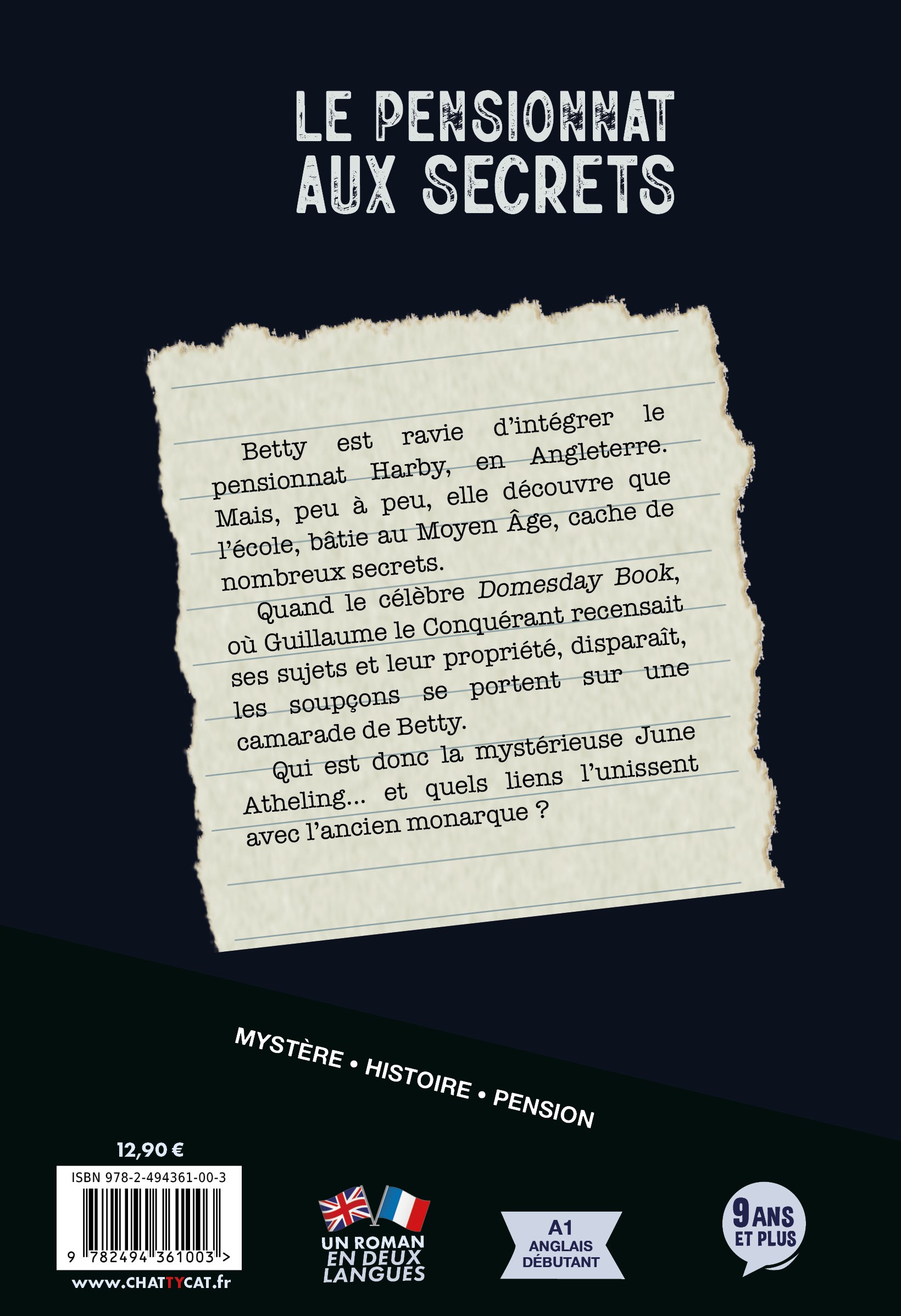 LE PENSIONNAT AUX SECRETS. LE MYSTERE DE GUILLAUME LE CONQUERANT LE PENSIONNAT AUX SECRETS. LE MYSTERE DE GUILLAUME LE CONQUERANT