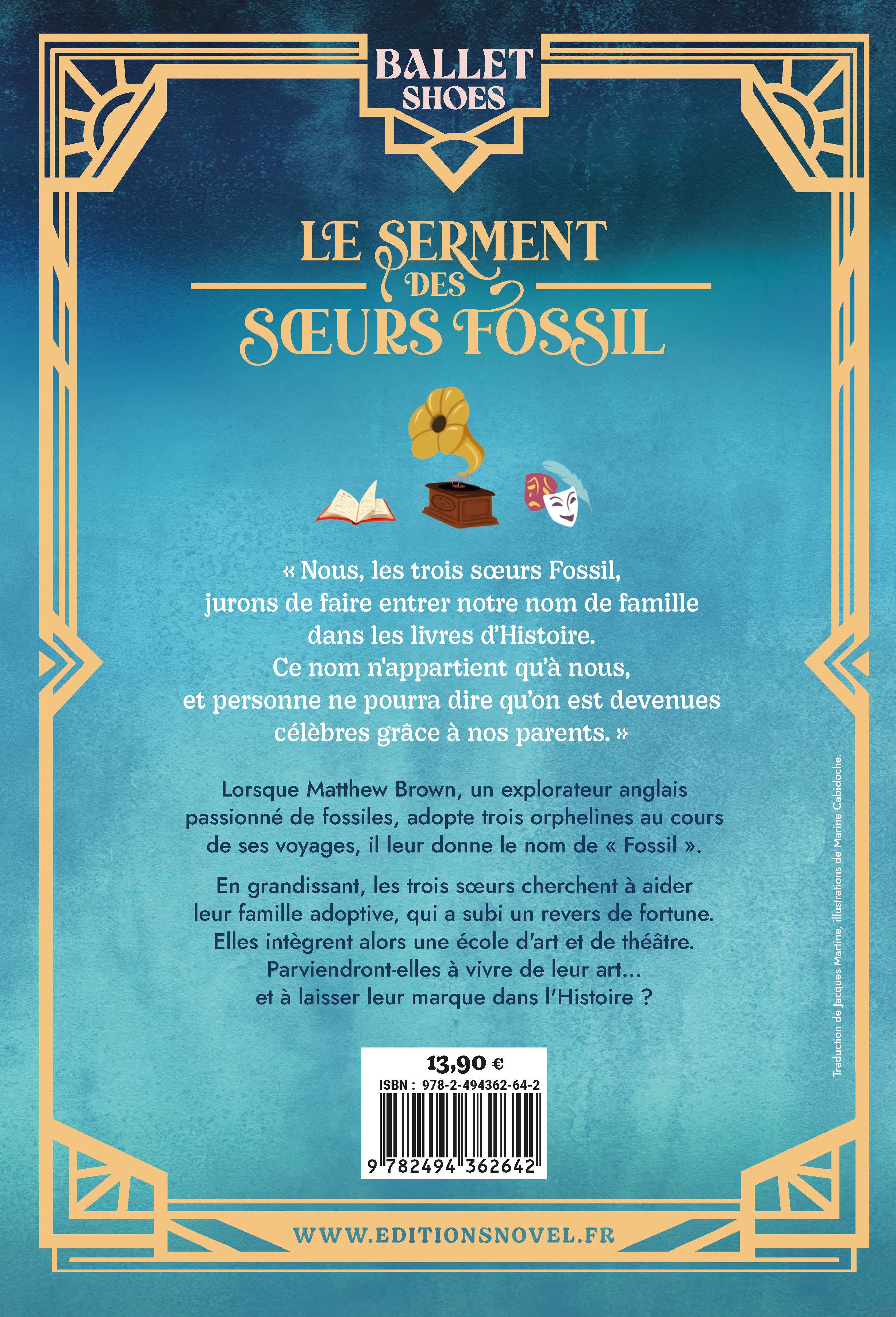 LE SERMENT DES SOEURS FOSSIL