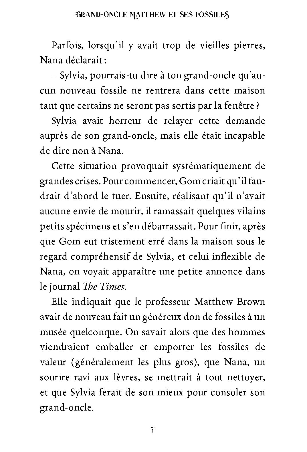 LE SERMENT DES SOEURS FOSSIL