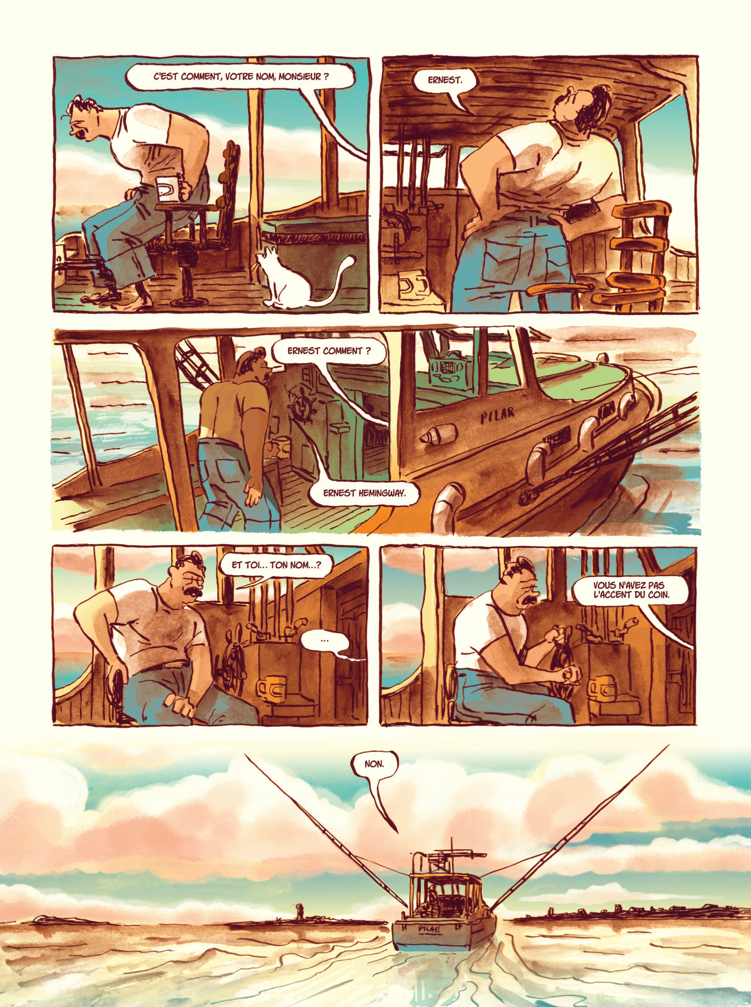 HEMINGWAY, LA JEUNE FILLE ET LA MER