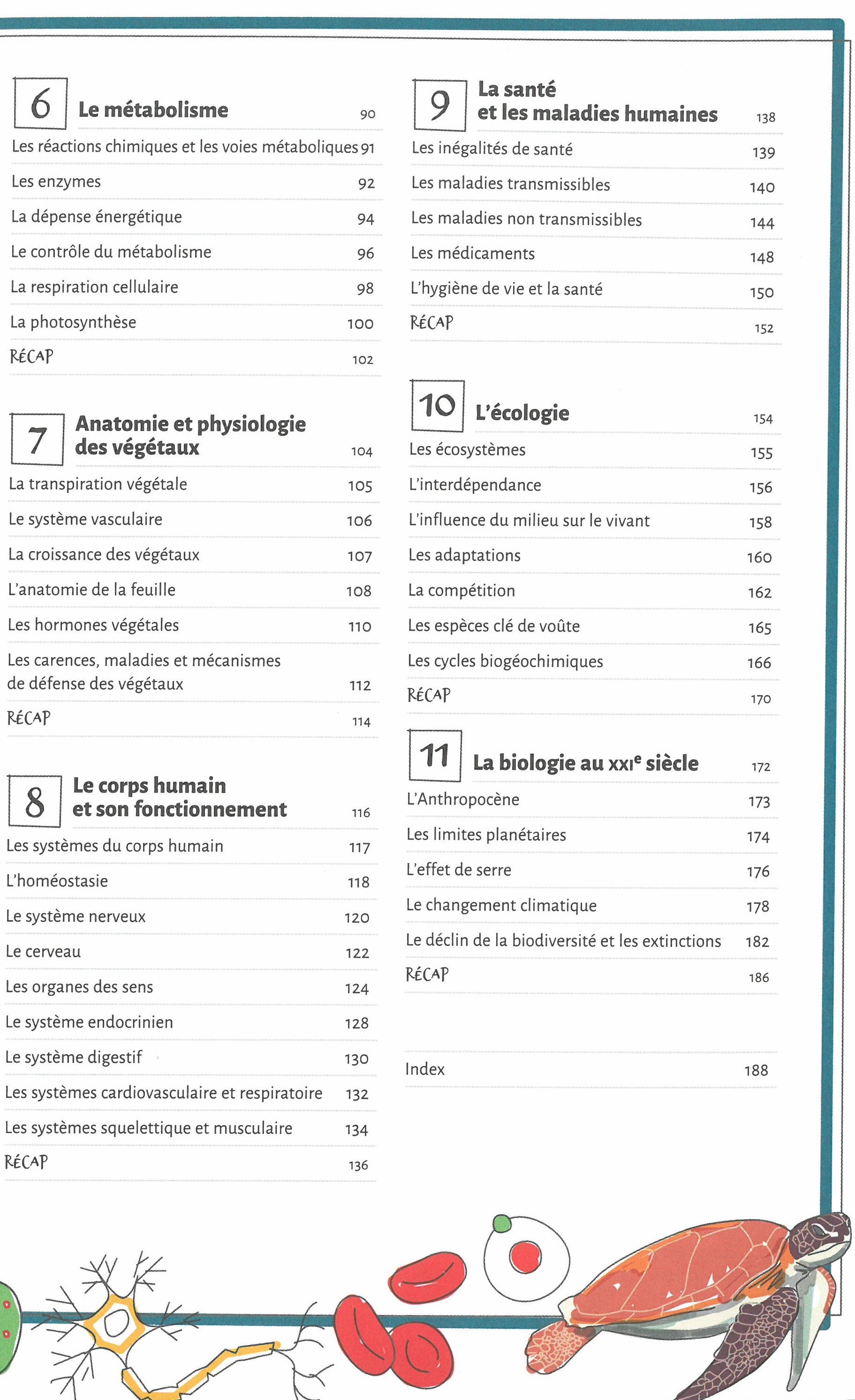 LES BASES DE LA BIOLOGIE EN 70 NOTIONS ILLUSTREES LES BASES DE LA BIOLOGIE EN 70 NOTIONS ILLUSTREES