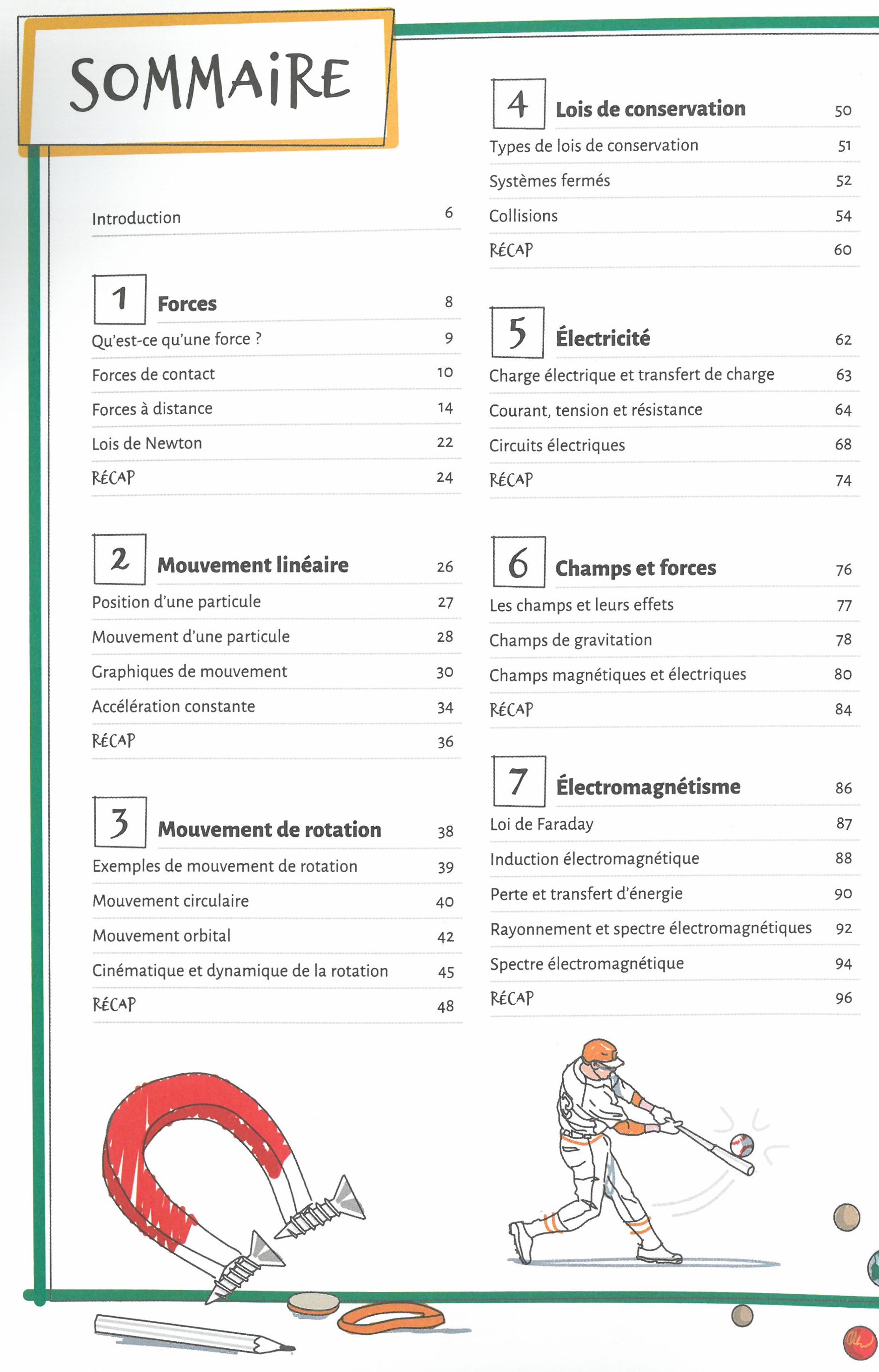 LES BASES DE LA PHYSIQUE EN 60 NOTIONS ILLUSTREES