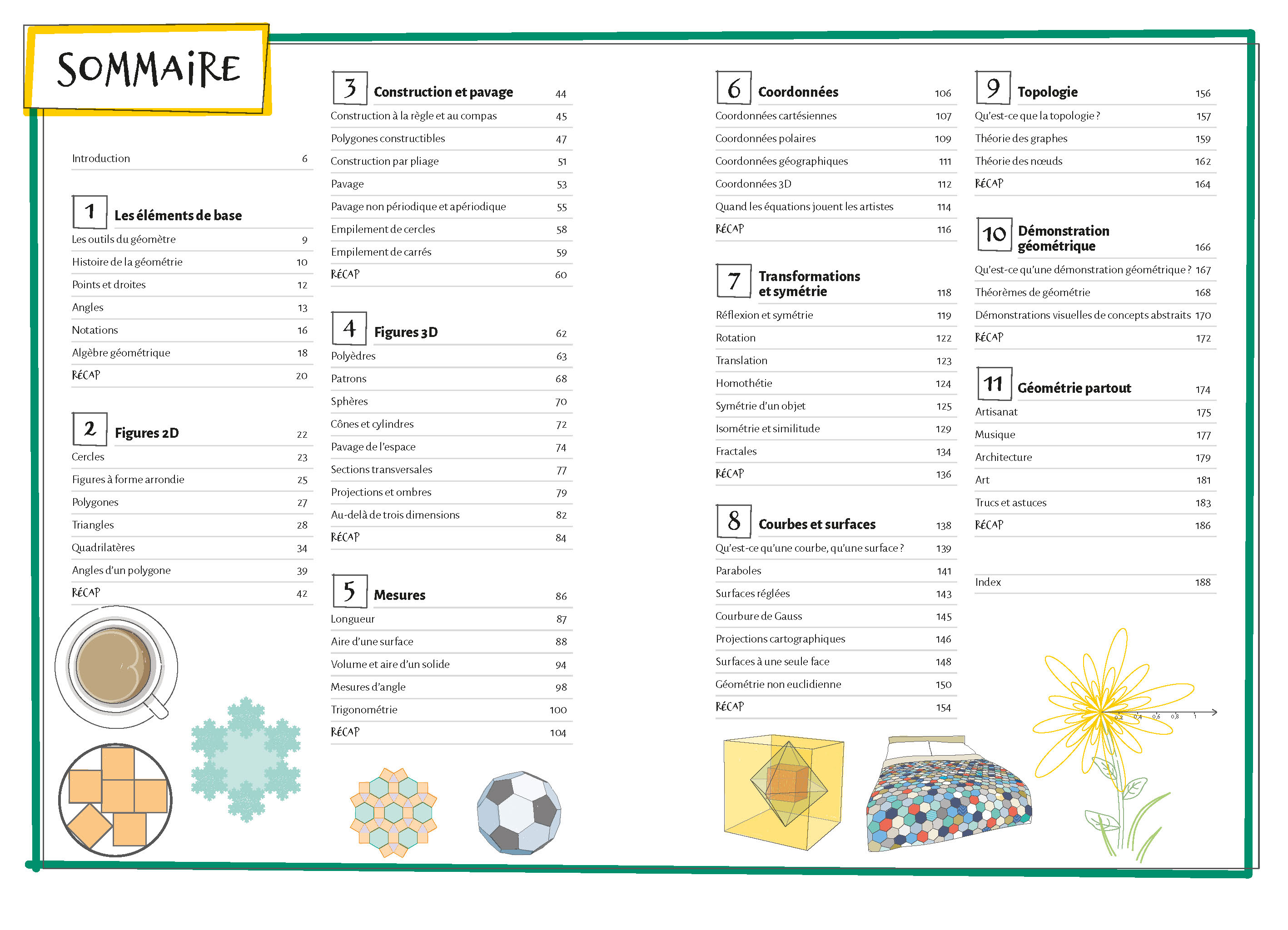LES BASES DE LA GEOMETRIE EN 60 NOTIONS ILLUSTREES