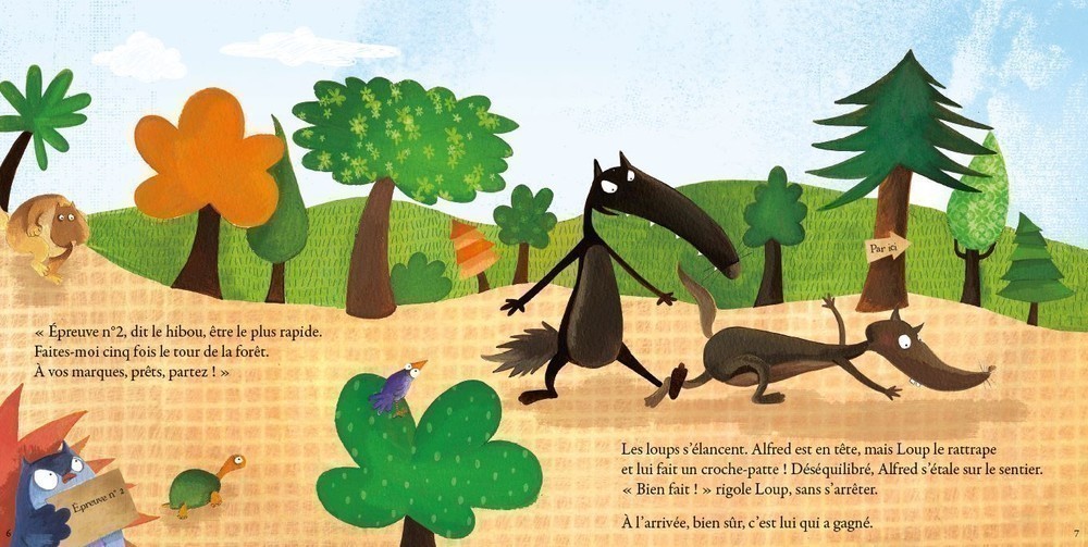 LE LOUP QUI S AIMAIT BEAUCOUP TROP