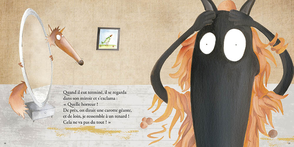 Le Loup Qui Voulait Changer De Couleur