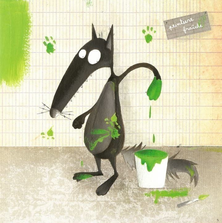 The Wolf Who Wanted To Change His Colour