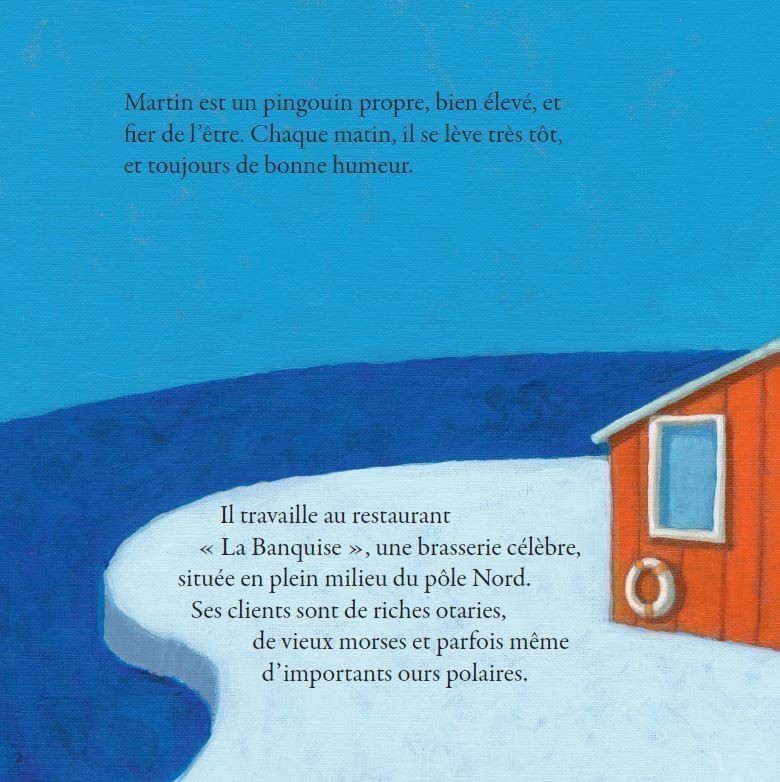 MARTIN LE PINGOUIN A UN NOUVEAU VOISIN MARTIN LE PINGOUIN A UN NOUVEAU VOISIN