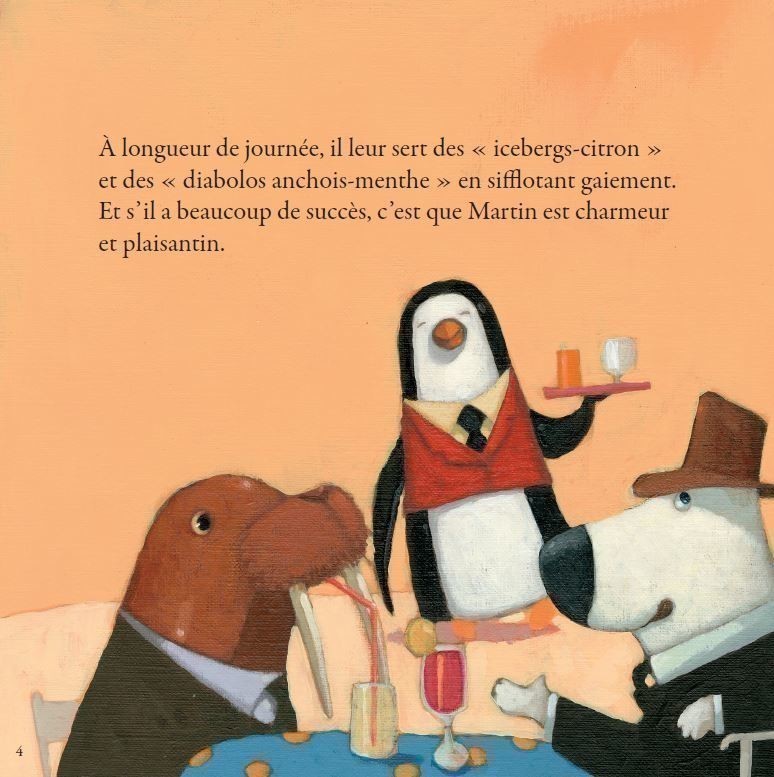 MARTIN LE PINGOUIN A UN NOUVEAU VOISIN MARTIN LE PINGOUIN A UN NOUVEAU VOISIN