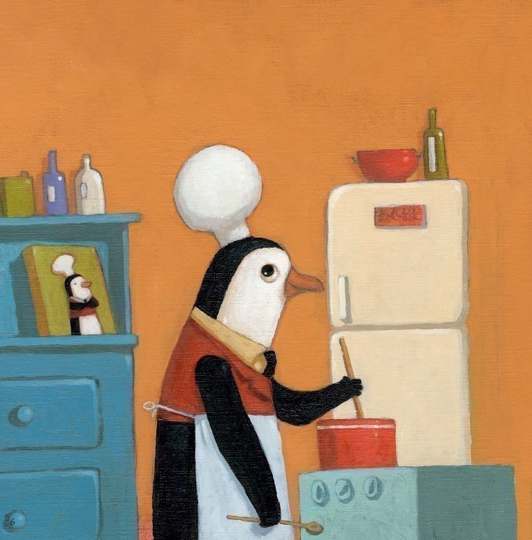 MARTIN LE PINGOUIN A UN NOUVEAU VOISIN MARTIN LE PINGOUIN A UN NOUVEAU VOISIN