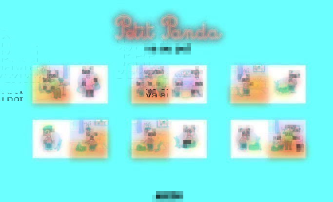 KAMISHIBAI PETIT PANDA VA AU POT