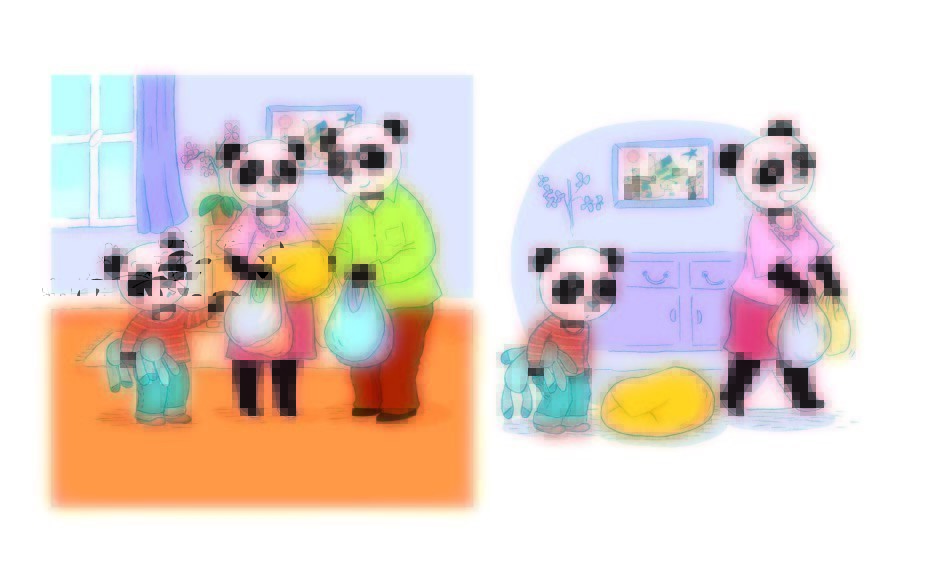 KAMISHIBAI PETIT PANDA VA AU POT