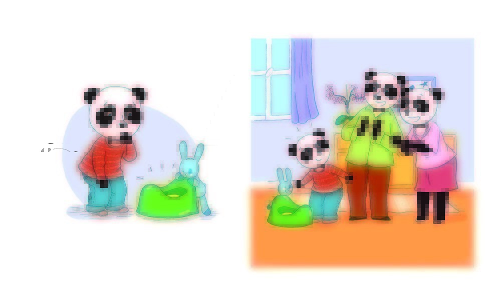 KAMISHIBAI PETIT PANDA VA AU POT