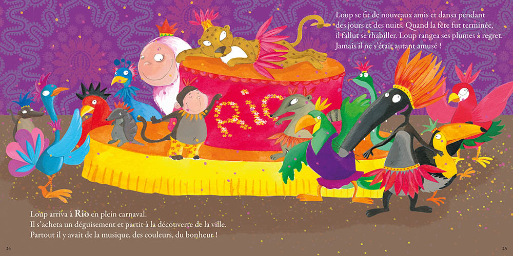 Le Loup Qui Voulait Faire Le Tour Du Monde