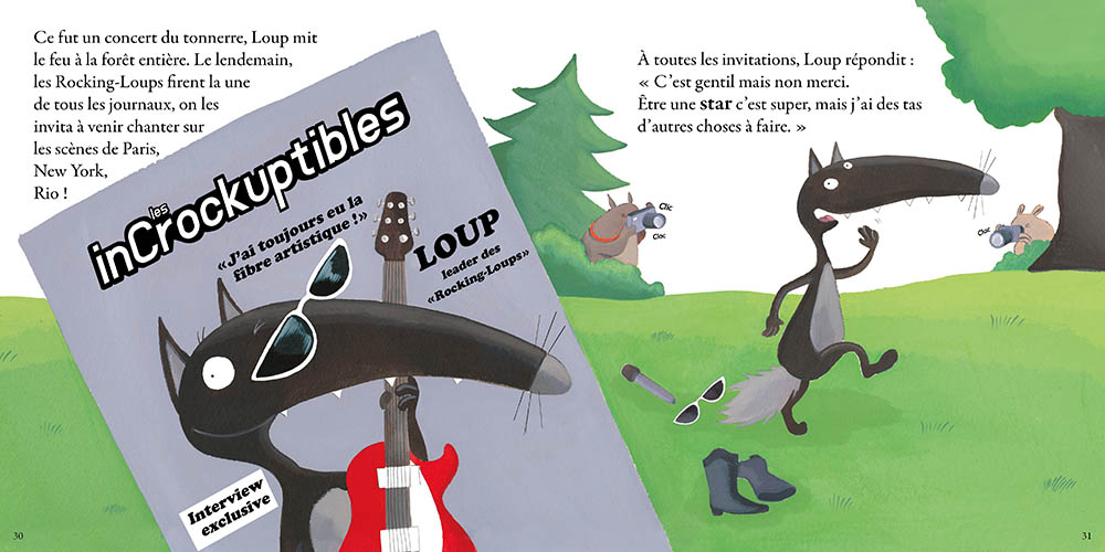 Le Loup Qui Voulait Être Un Artiste